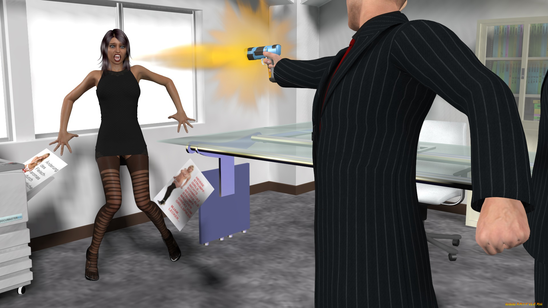 3д, графика, фантазия, , fantasy, взгляд, девушка, фон