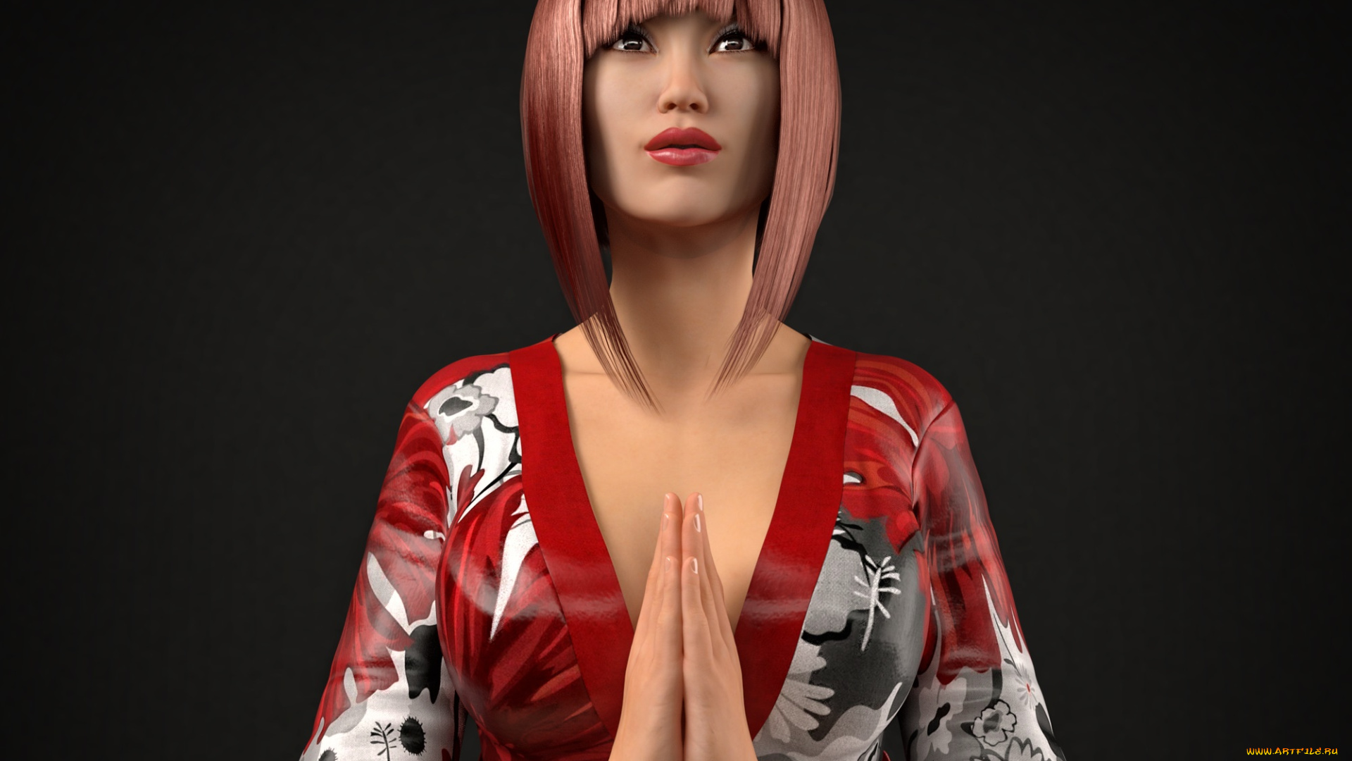 3д, графика, люди, , people, фон, взгляд, девушка