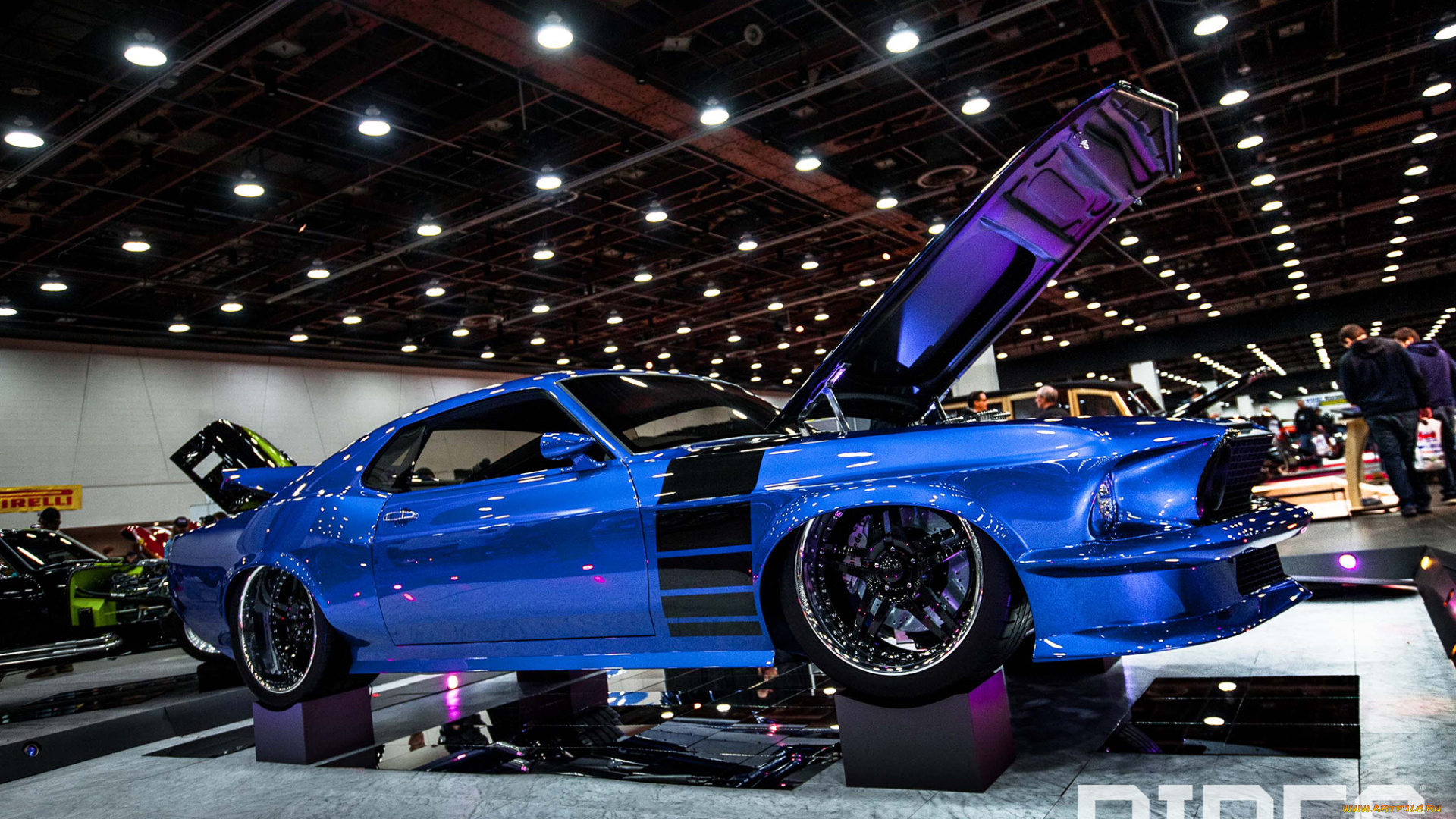 автомобили, выставки, и, уличные, фото, mustang