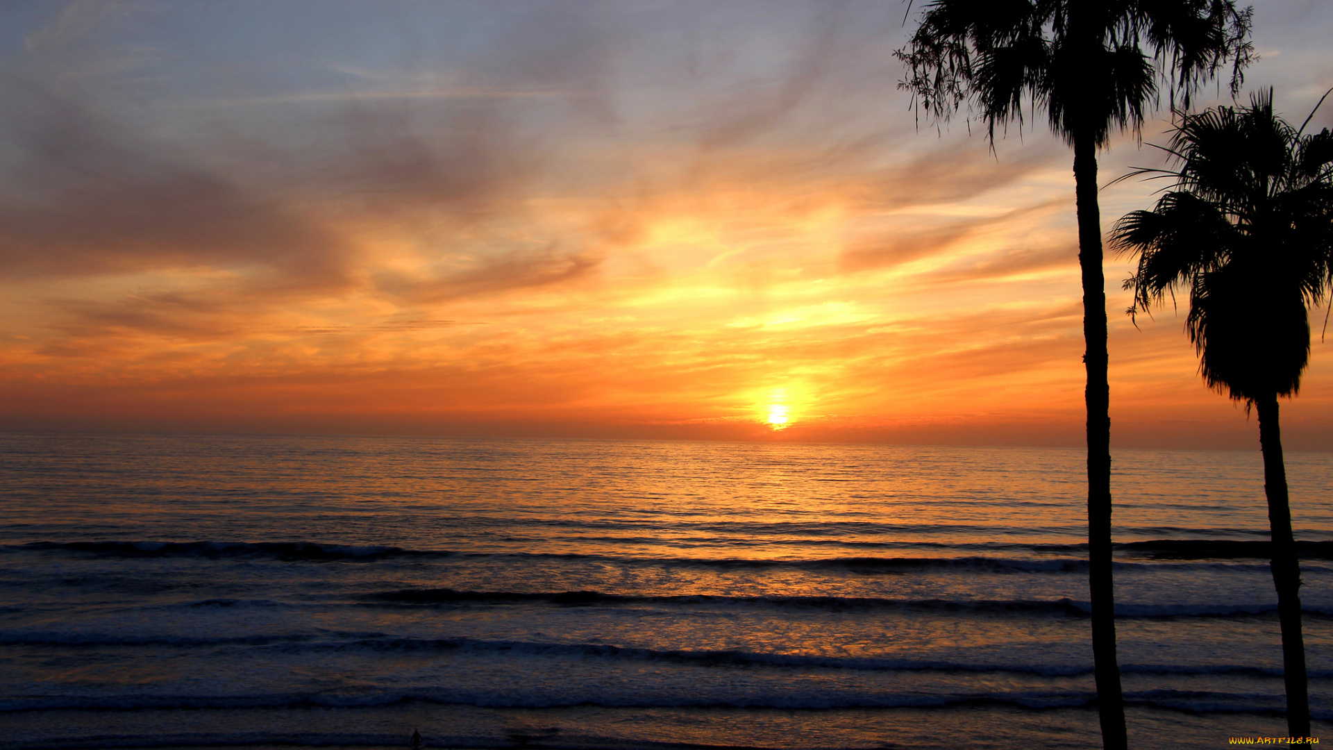 природа, восходы, закаты, рассвет