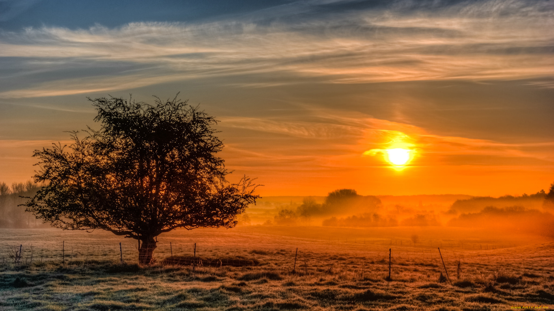 природа, восходы, закаты, рассвет