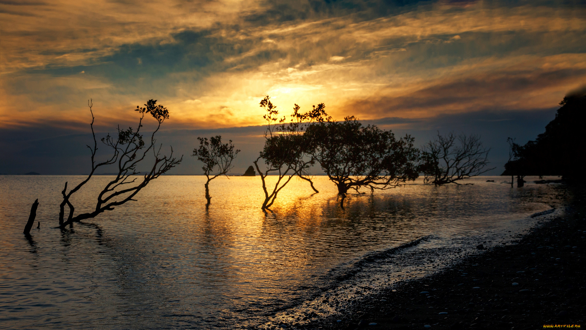 природа, восходы, закаты, рассвет