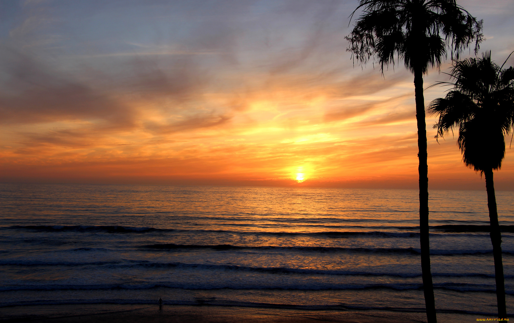 природа, восходы, закаты, рассвет