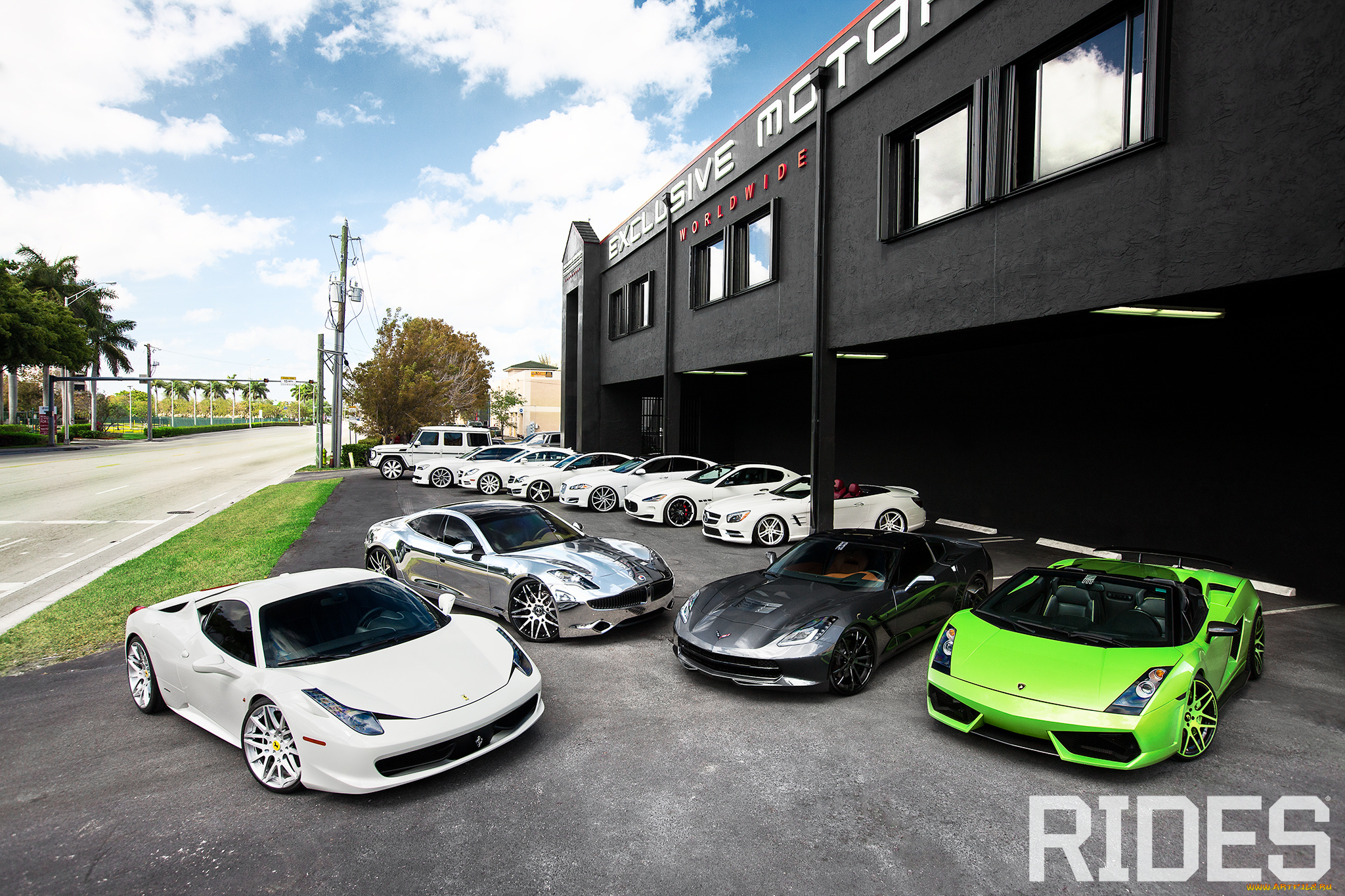 автомобили, разные, вместе, rides