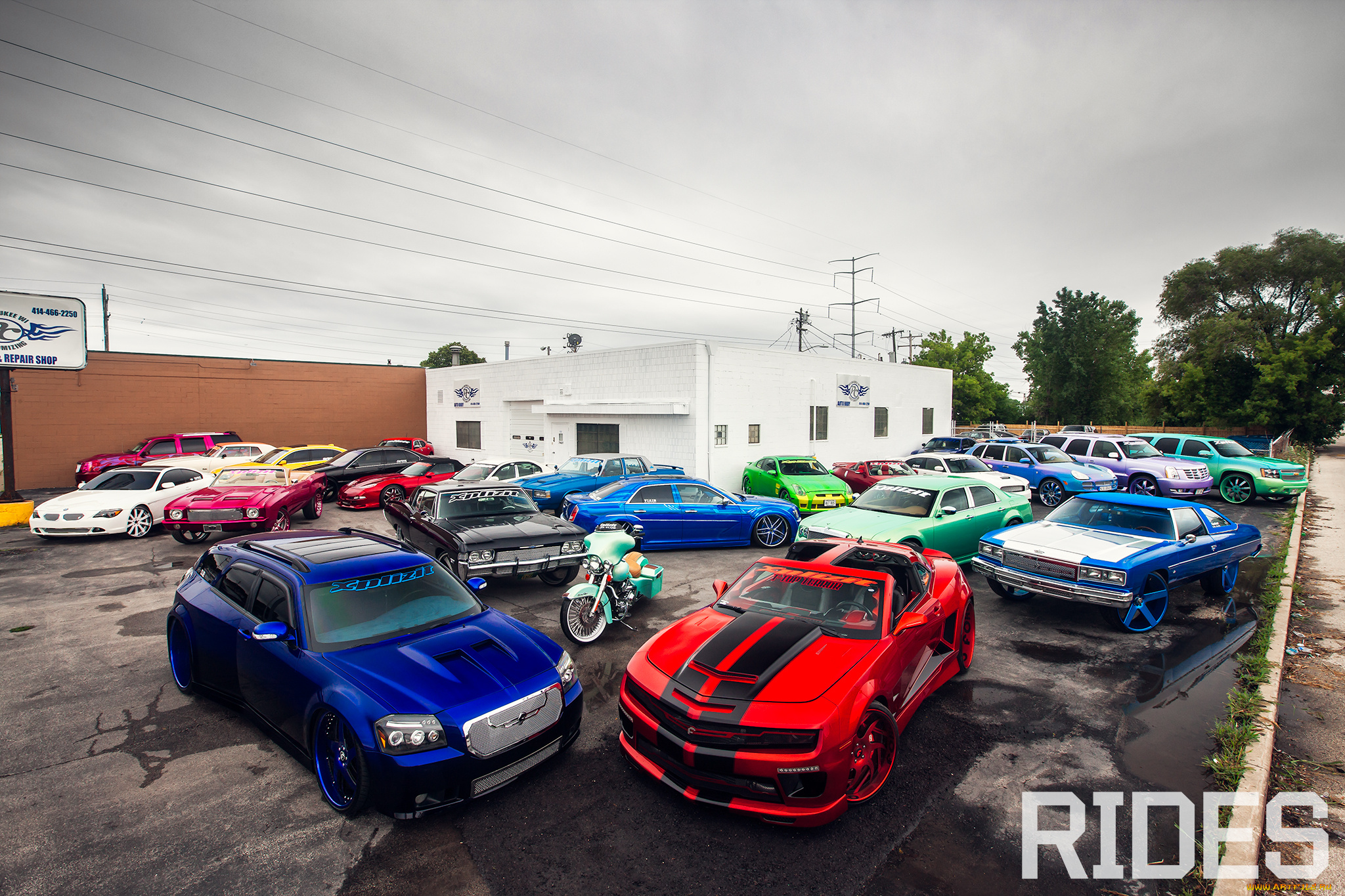 автомобили, разные, вместе, rides