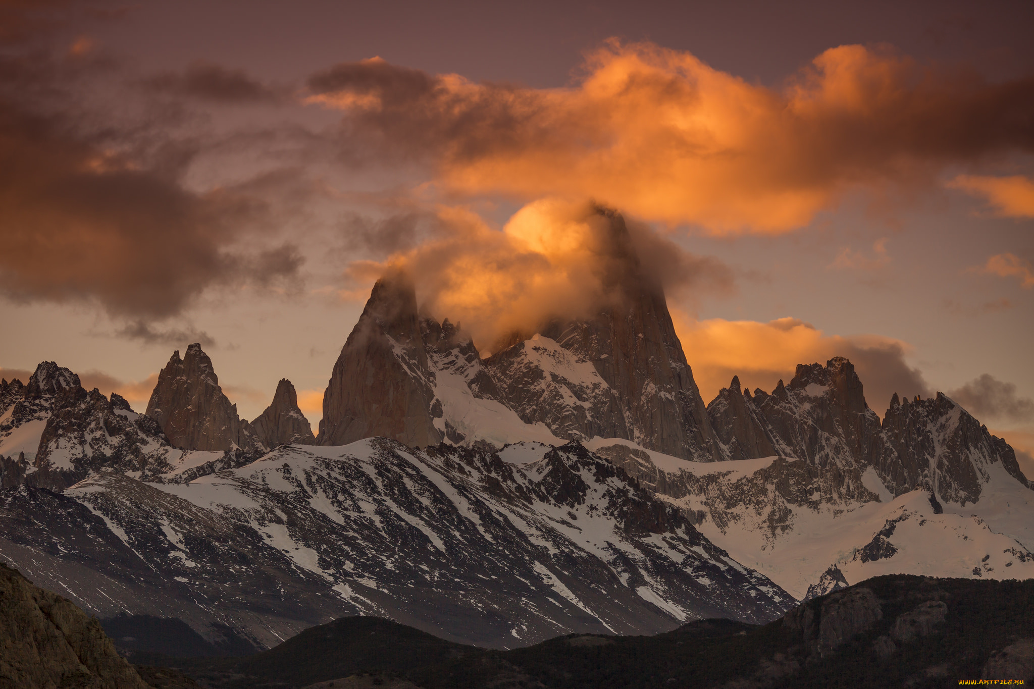 природа, горы, скалы