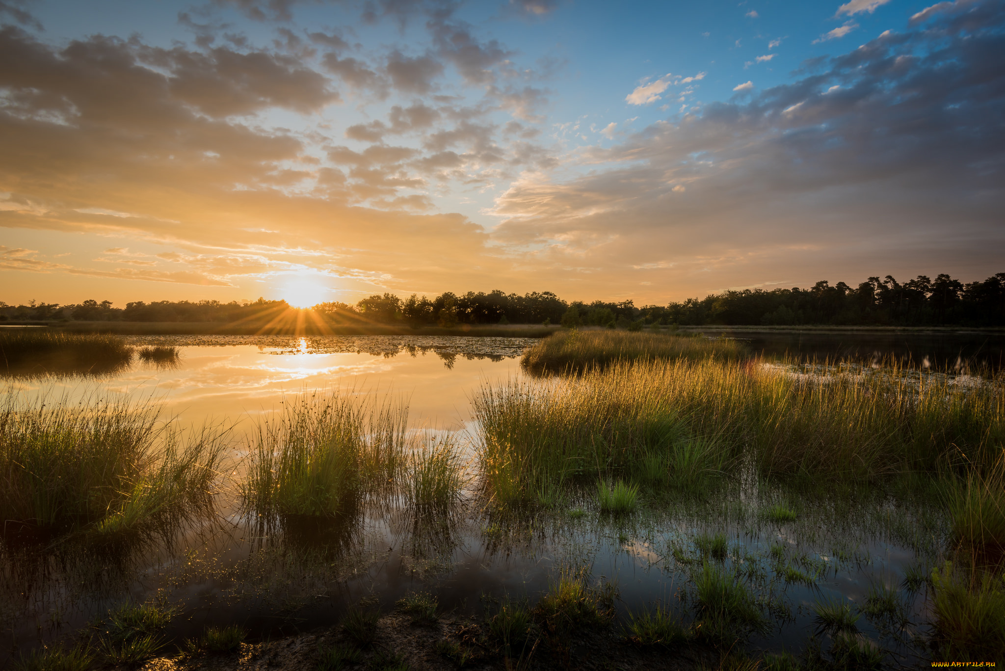 природа, восходы, закаты, рассвет