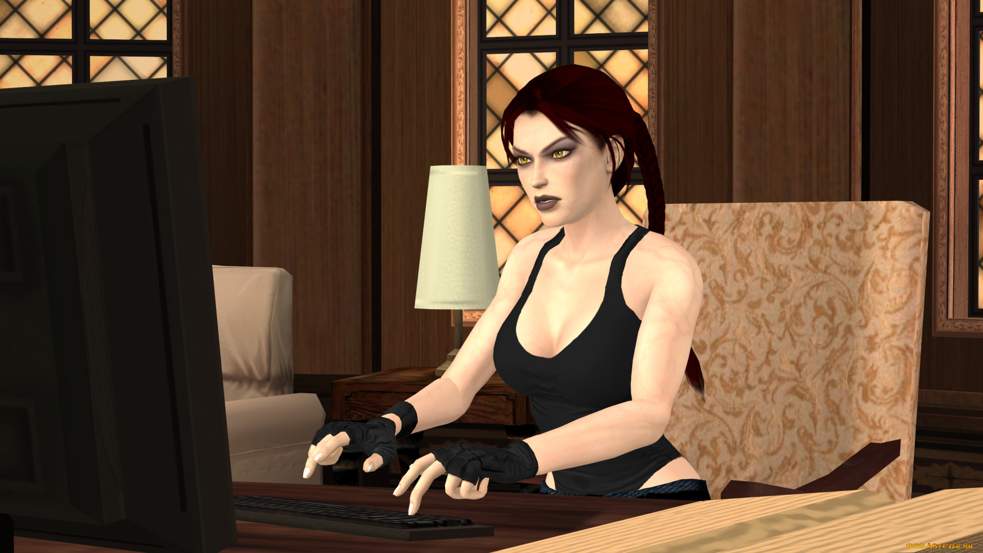 3д, графика, люди, , people, фон, взгляд, девушка