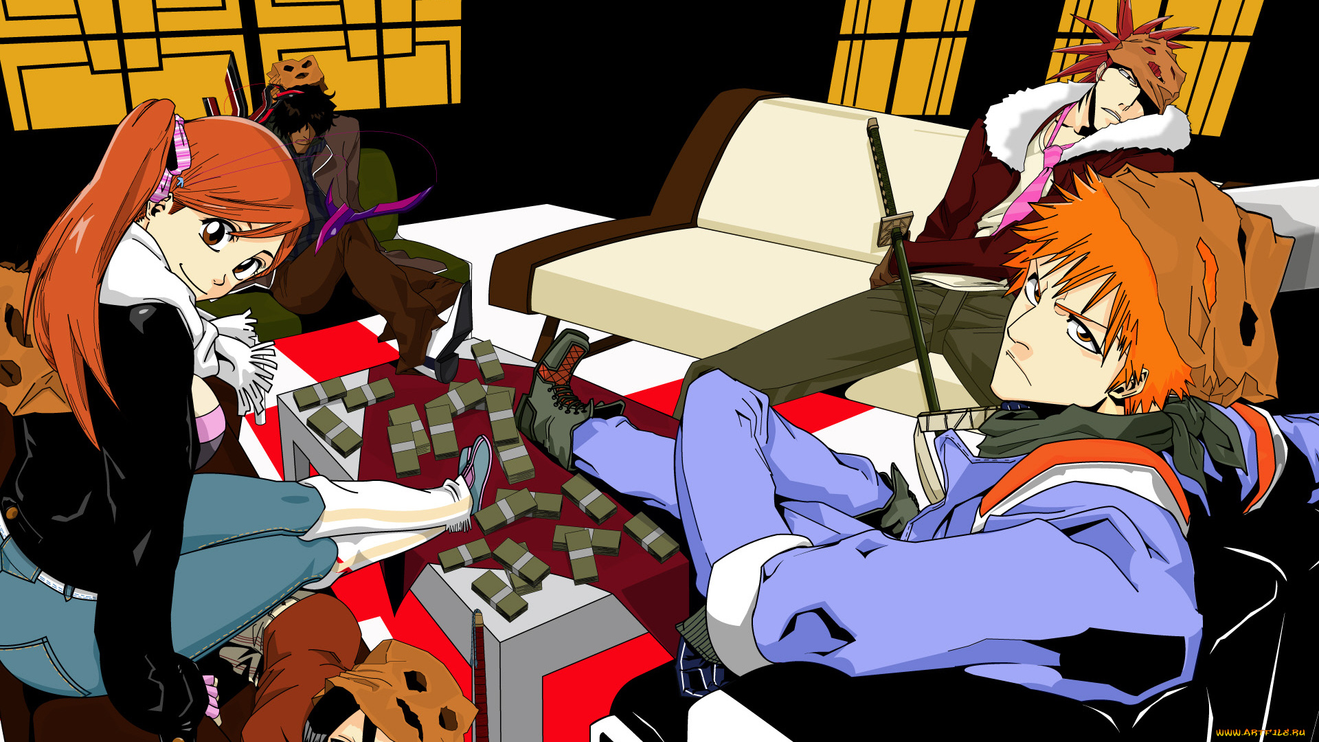 аниме, bleach, блич