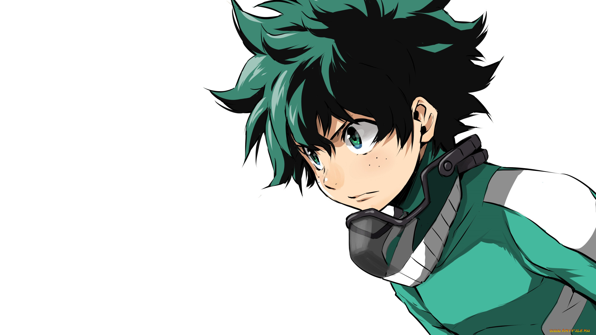 аниме, boku, no, hero, academia, изуку