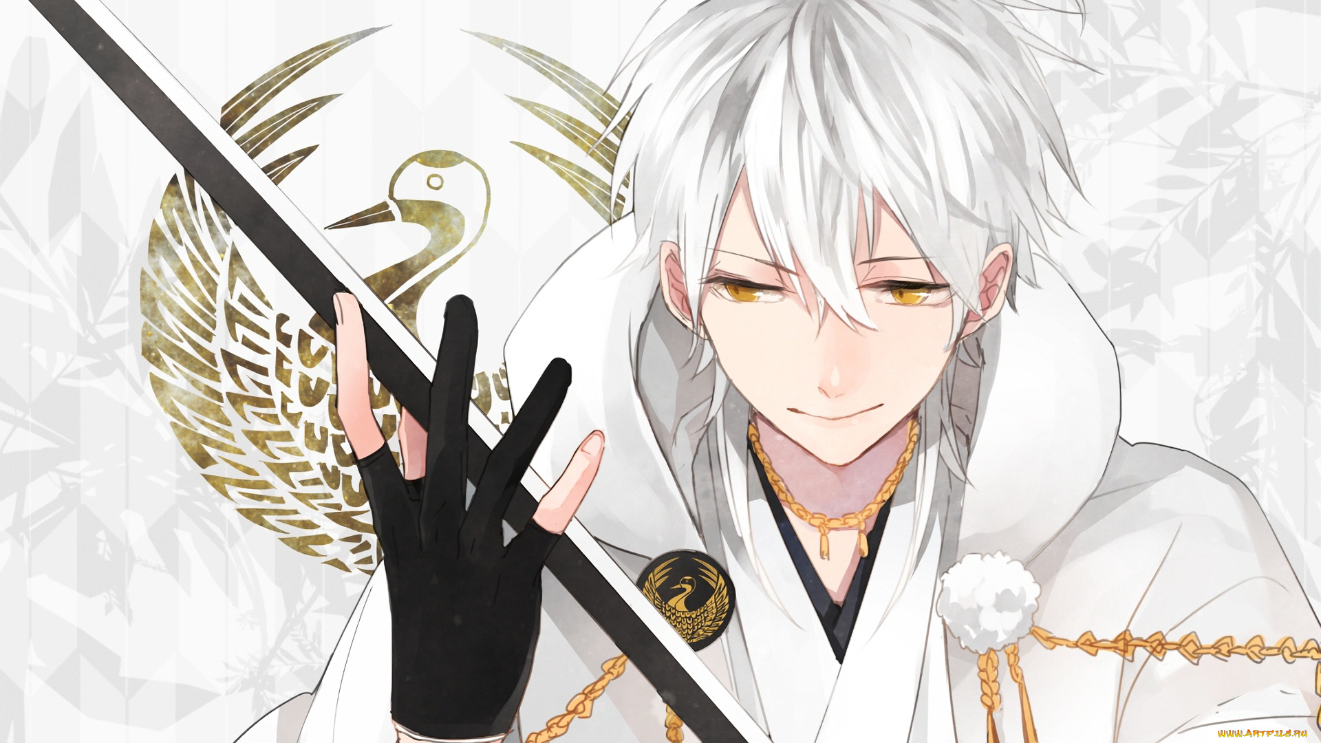 аниме, touken, ranbu, танец, мечей