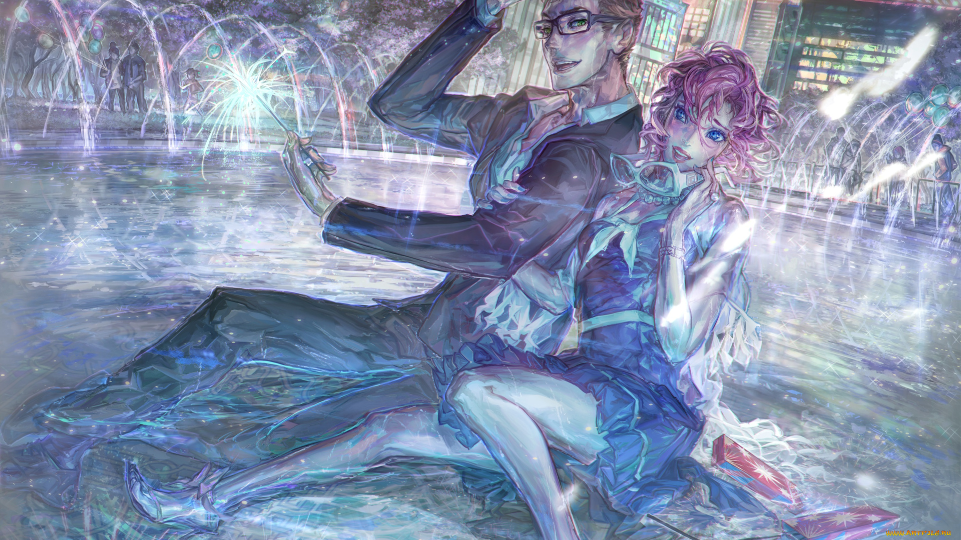 аниме, unknown, , другое, арт, пара