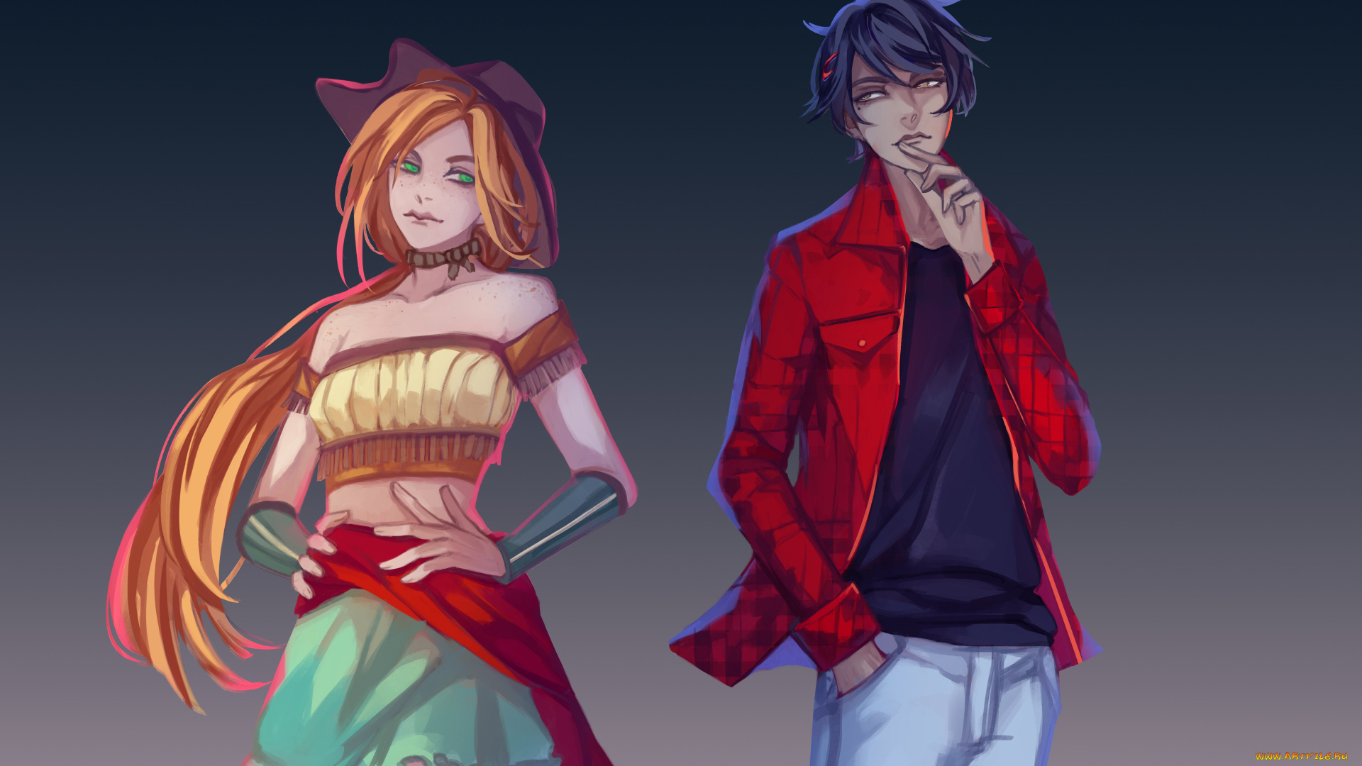 аниме, unknown, , другое, двое