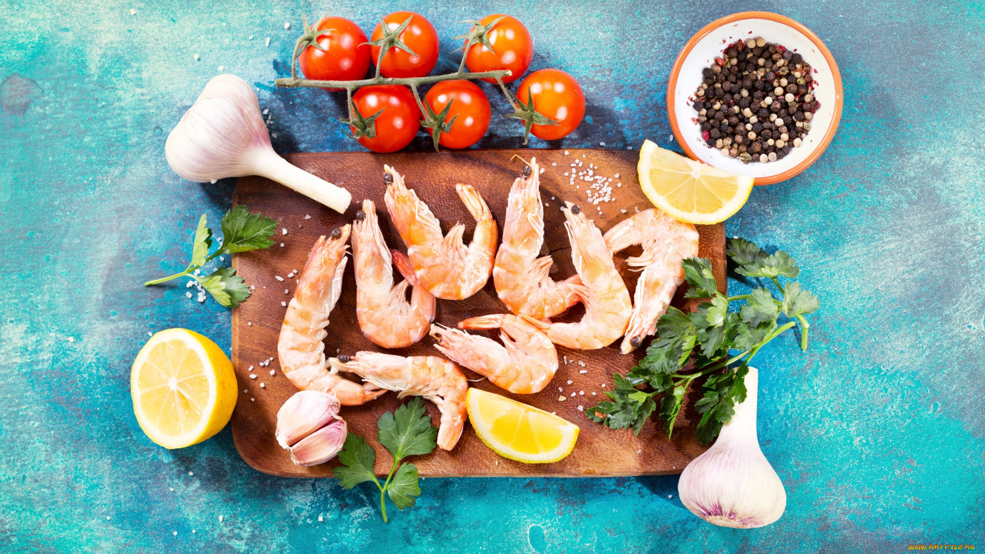 еда, рыба, , морепродукты, , суши, , роллы, креветки, специи, чеснок, петрушка, помидоры, лимон, томаты