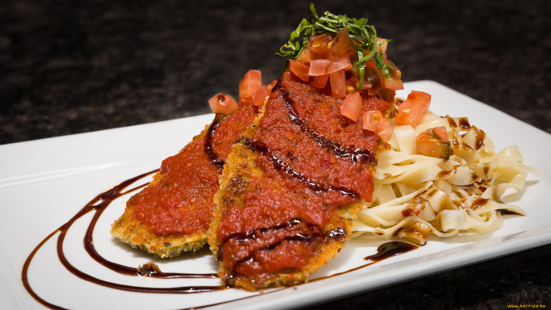 еда, рыбные, блюда, , с, морепродуктами, снедь