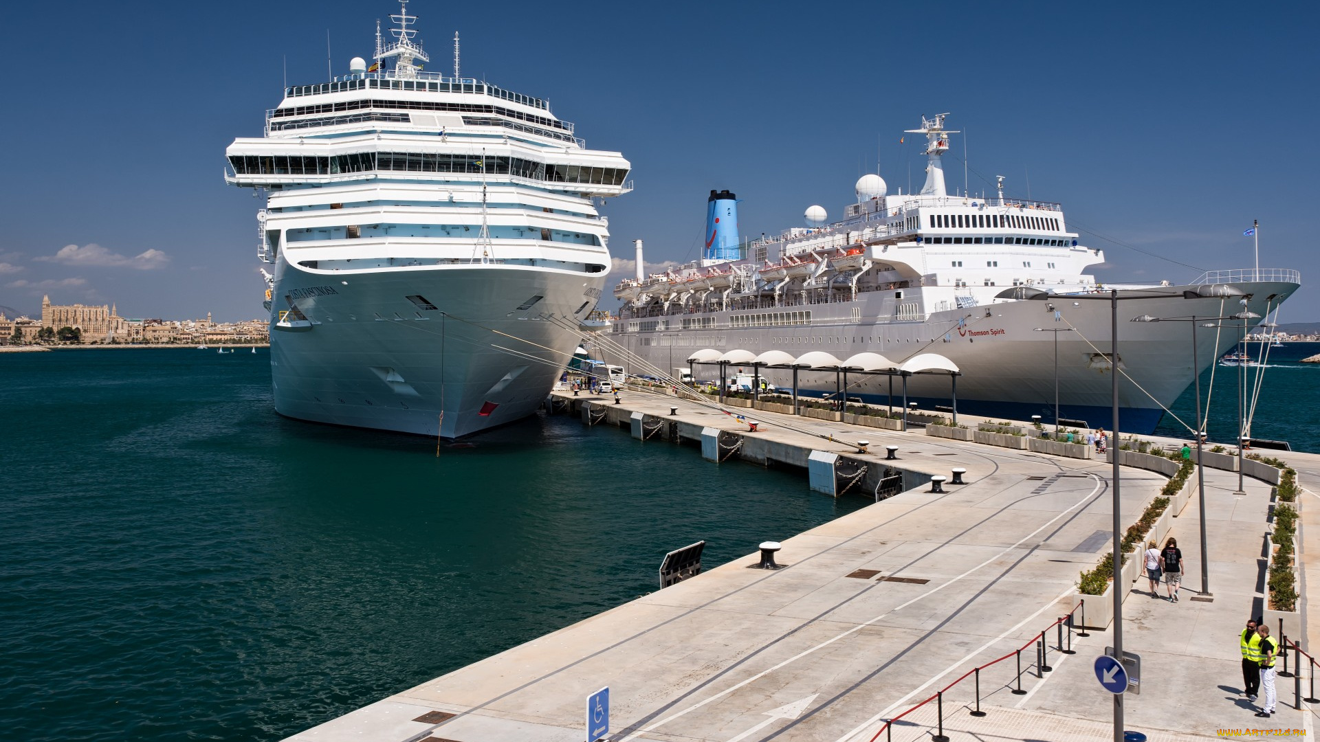 palma, majorca, корабли, лайнеры, круиз, лайнер