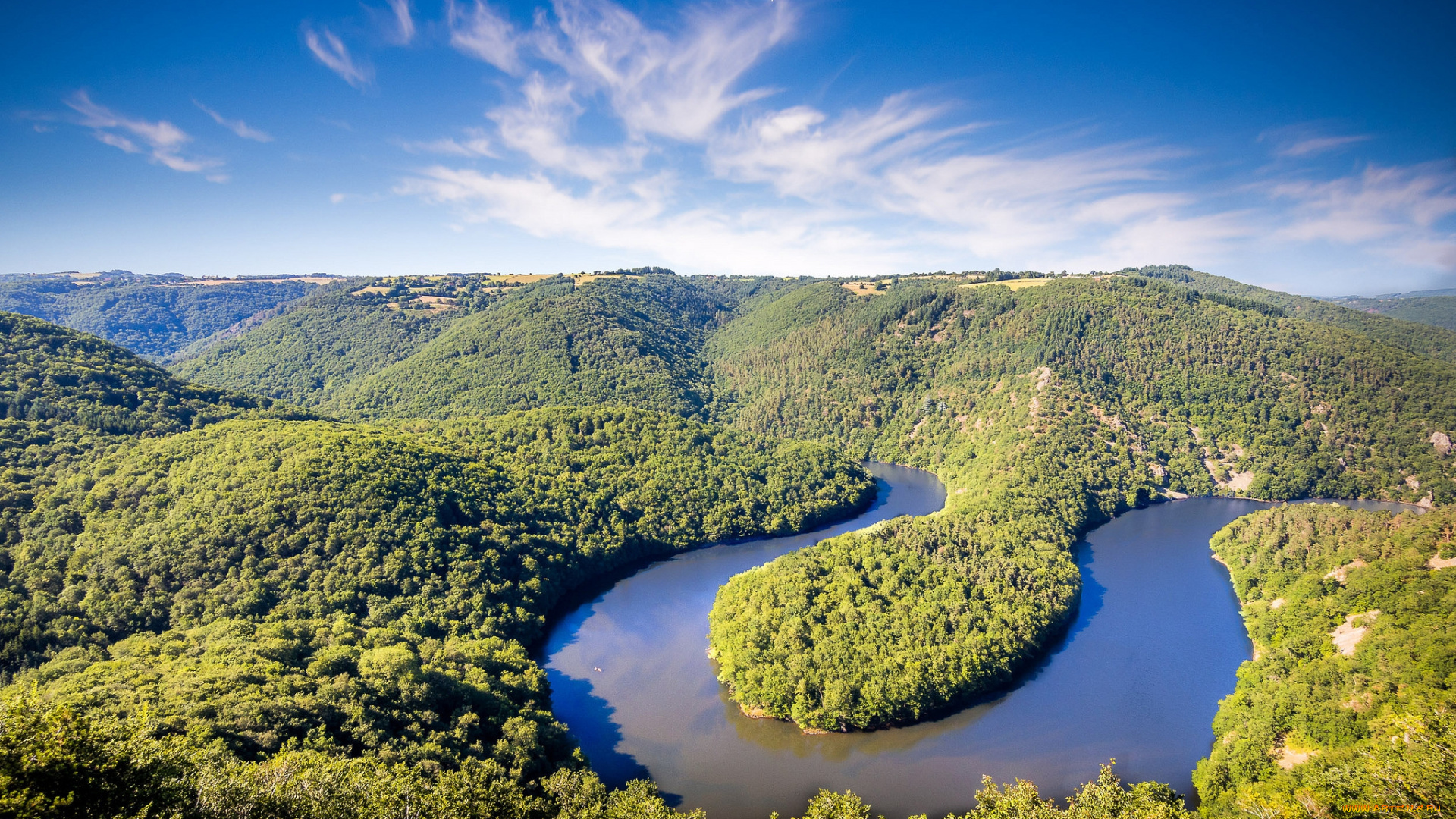 природа, реки, озера, простор