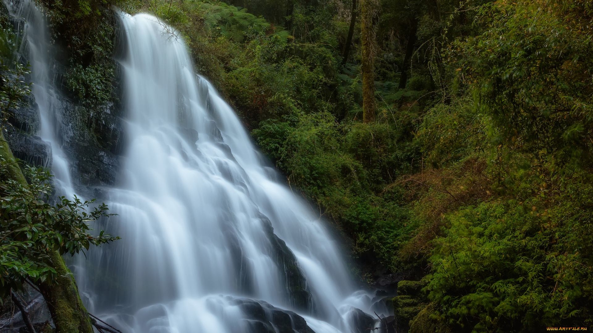 природа, водопады, простор