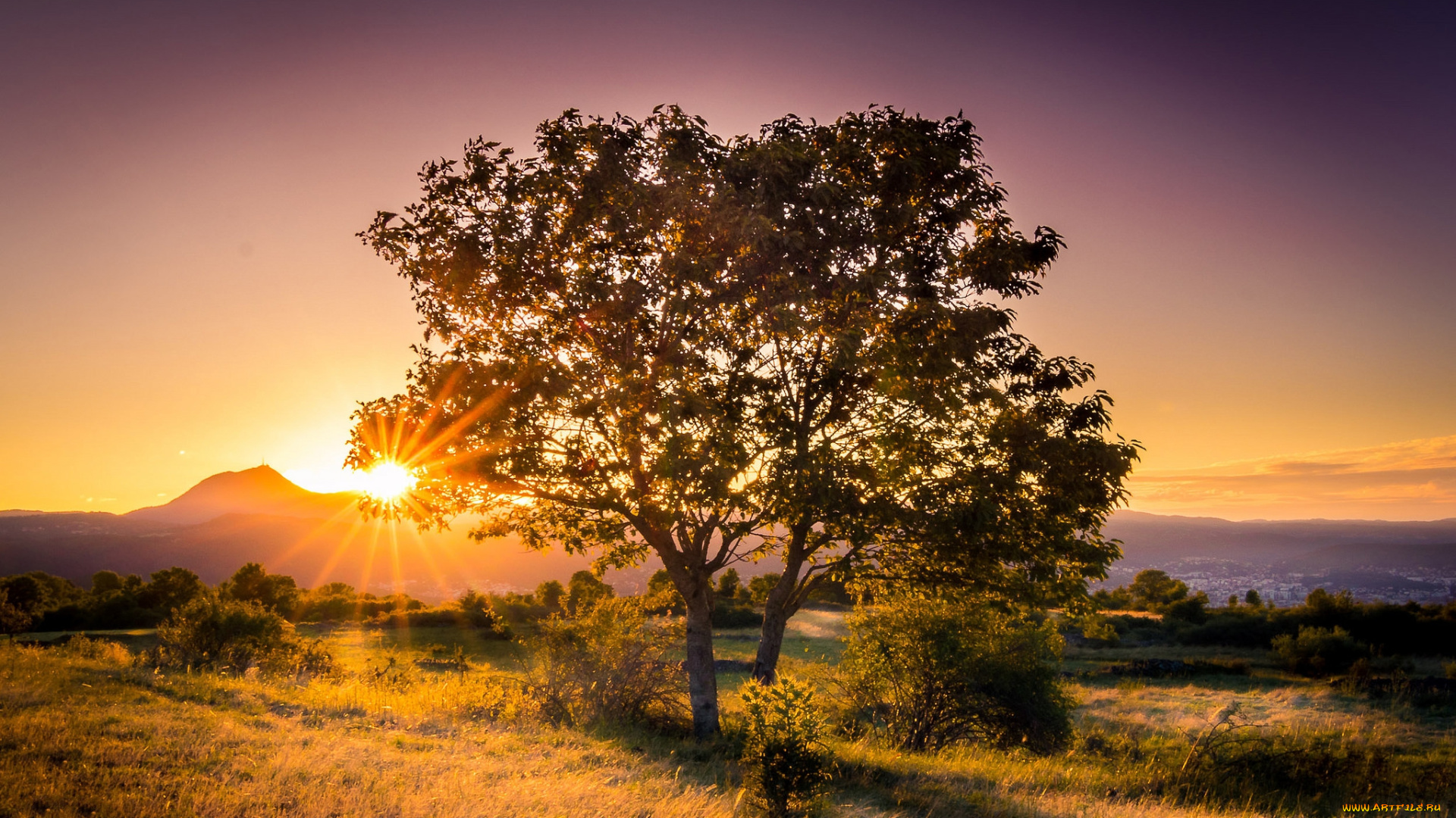 природа, восходы, закаты, простор