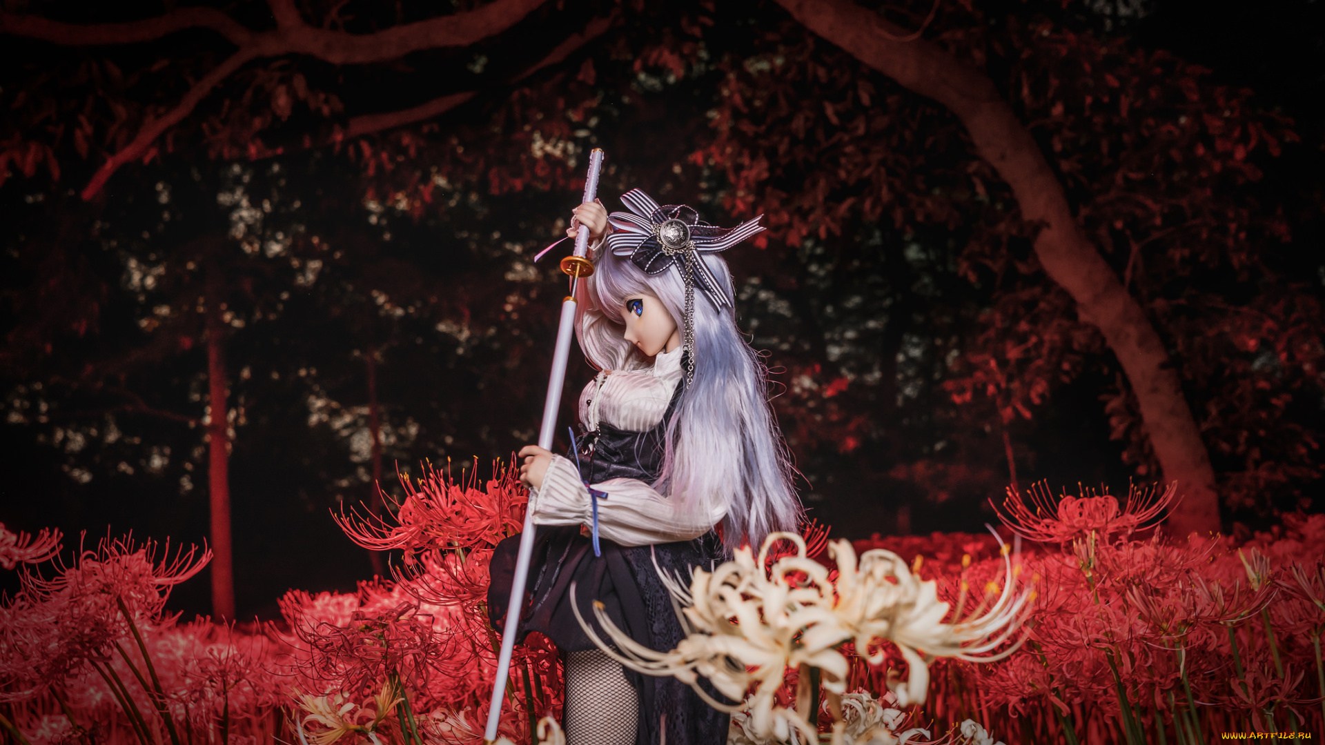 разное, игрушки, кукла, игрушка, природа