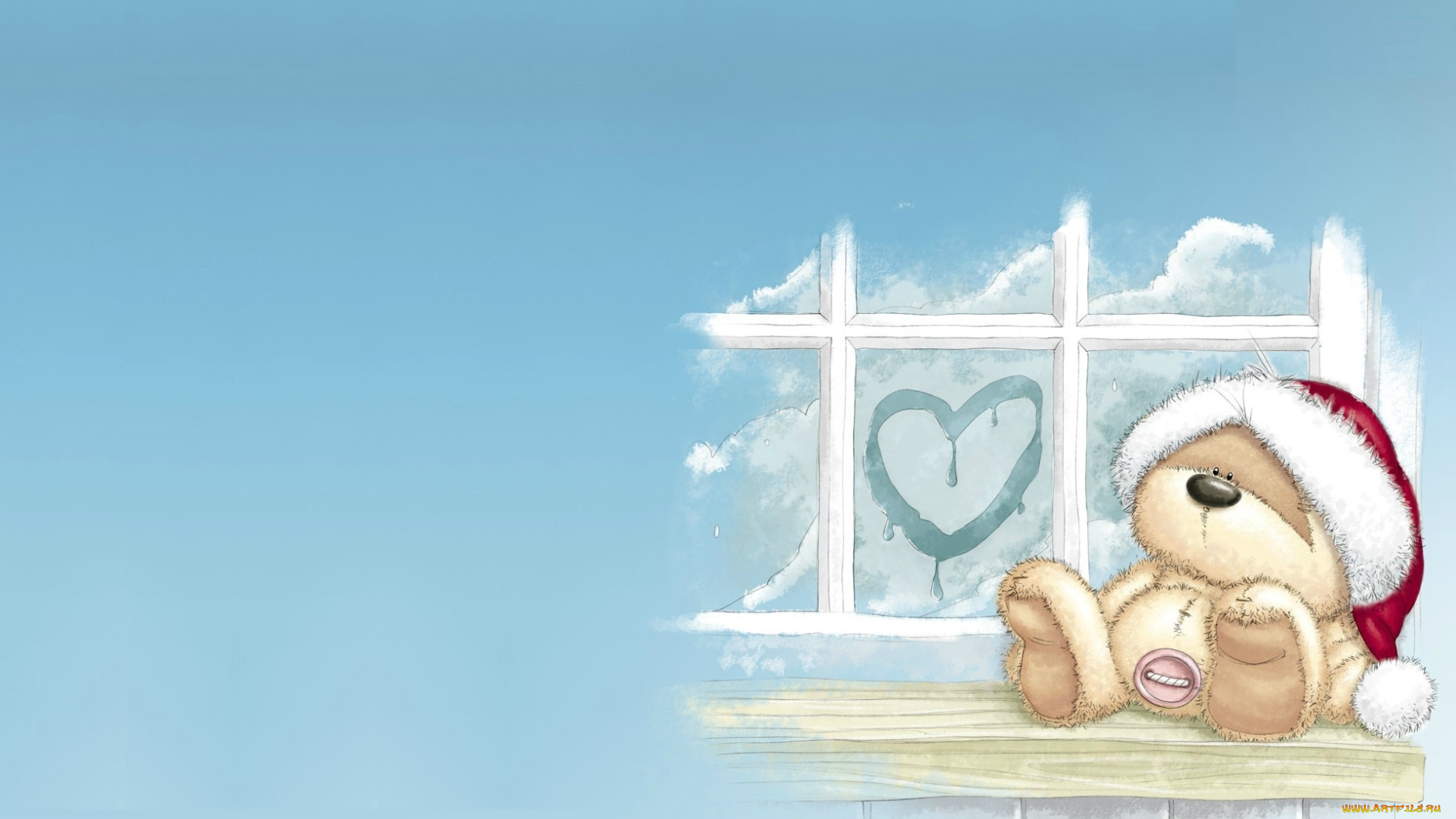 рисованное, мишки, тэдди, мишка