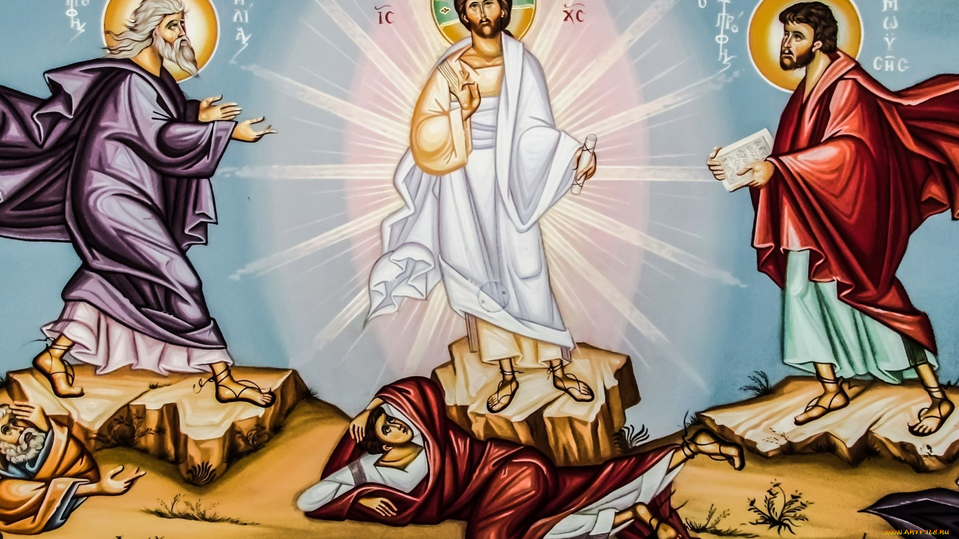 рисованное, религия, икона