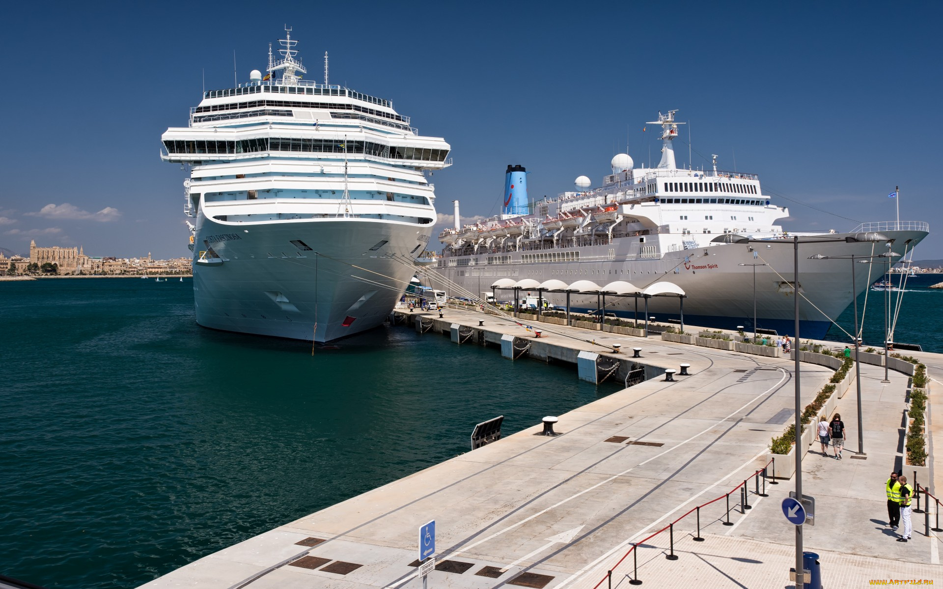 palma, majorca, корабли, лайнеры, круиз, лайнер