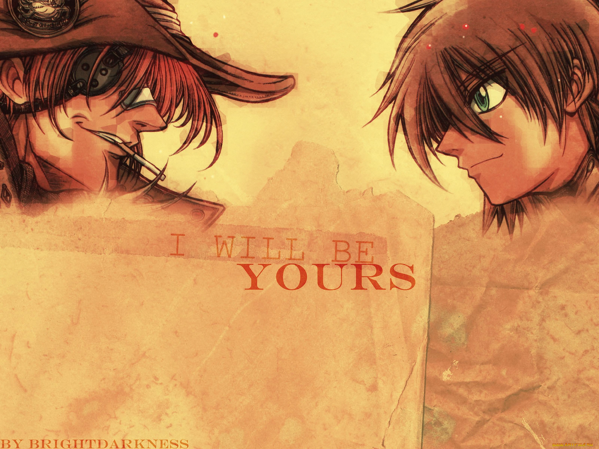 аниме, hellsing, victoria, seras, девушка, pip, bernadotte