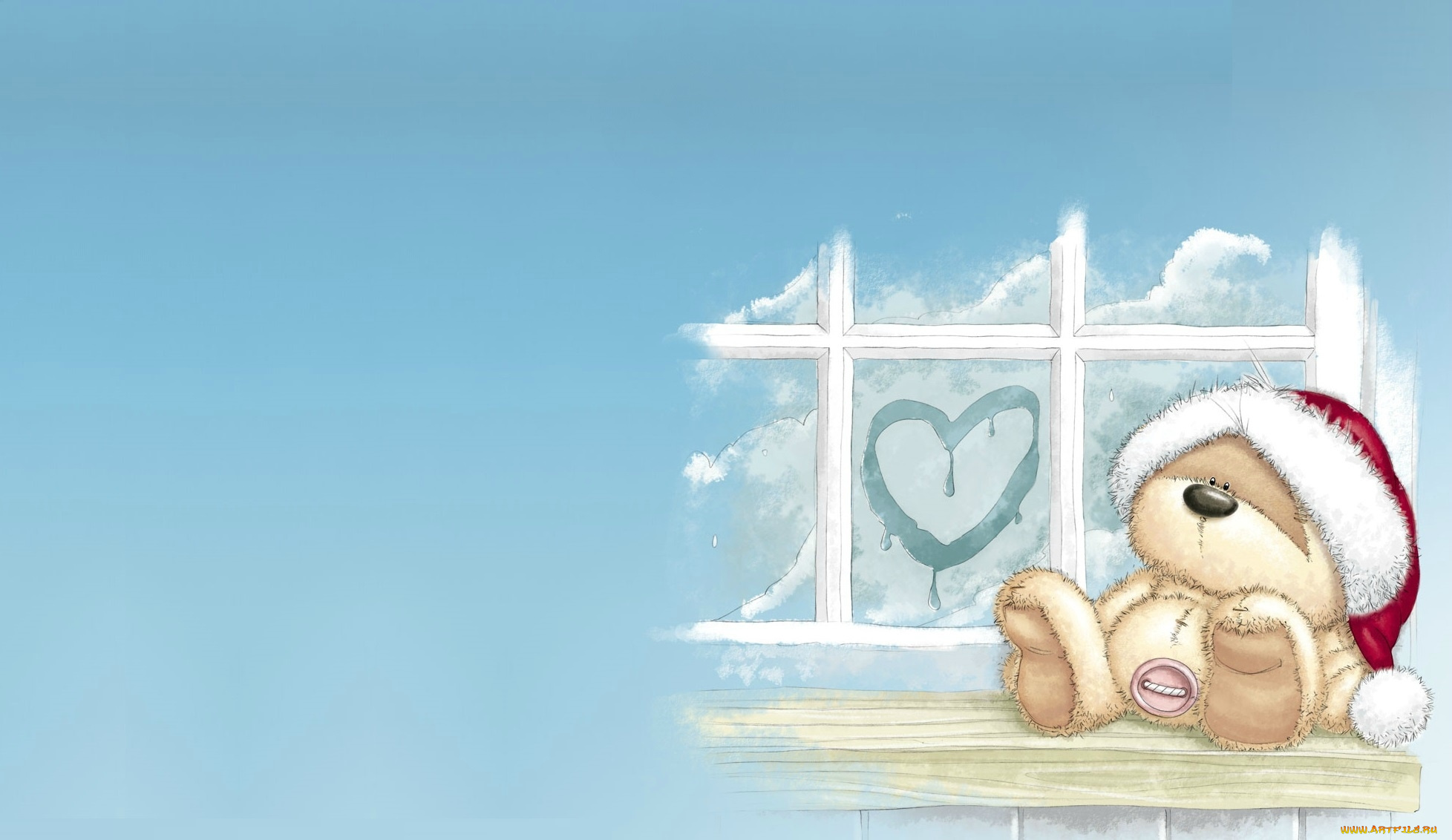 рисованное, мишки, тэдди, мишка