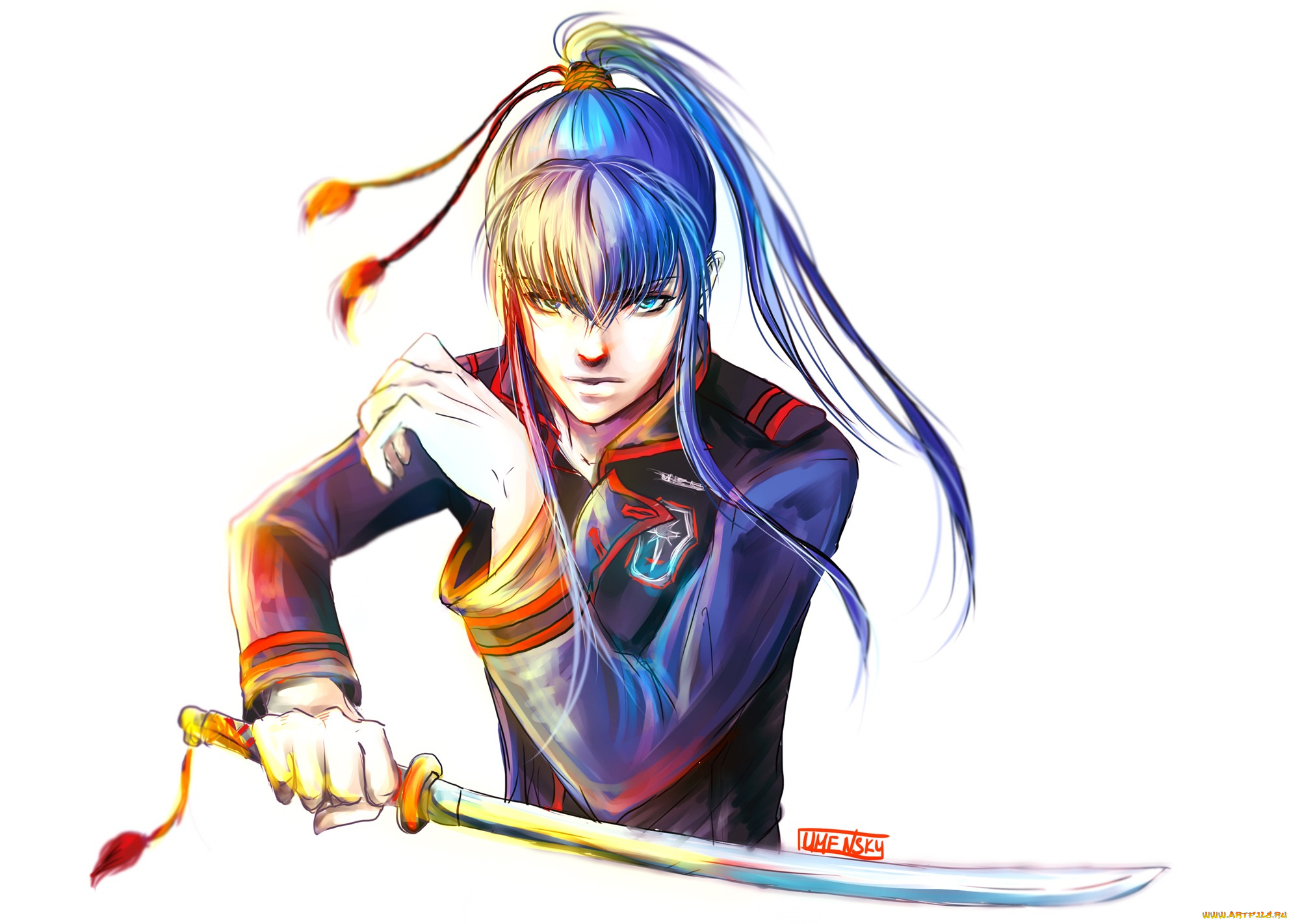 аниме, , gray-man, парень