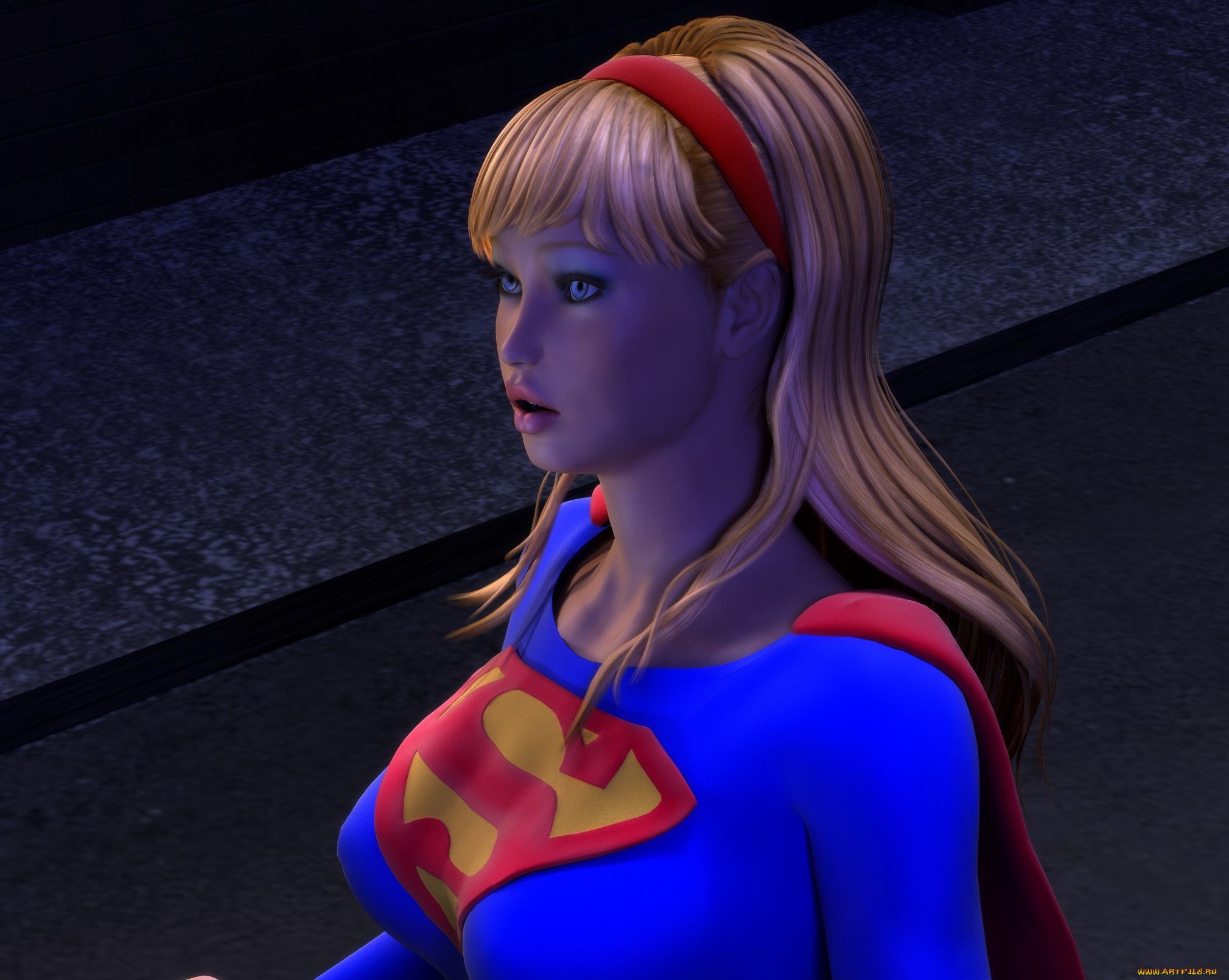 3д, графика, фантазия, , fantasy, фон, взгляд, девушка