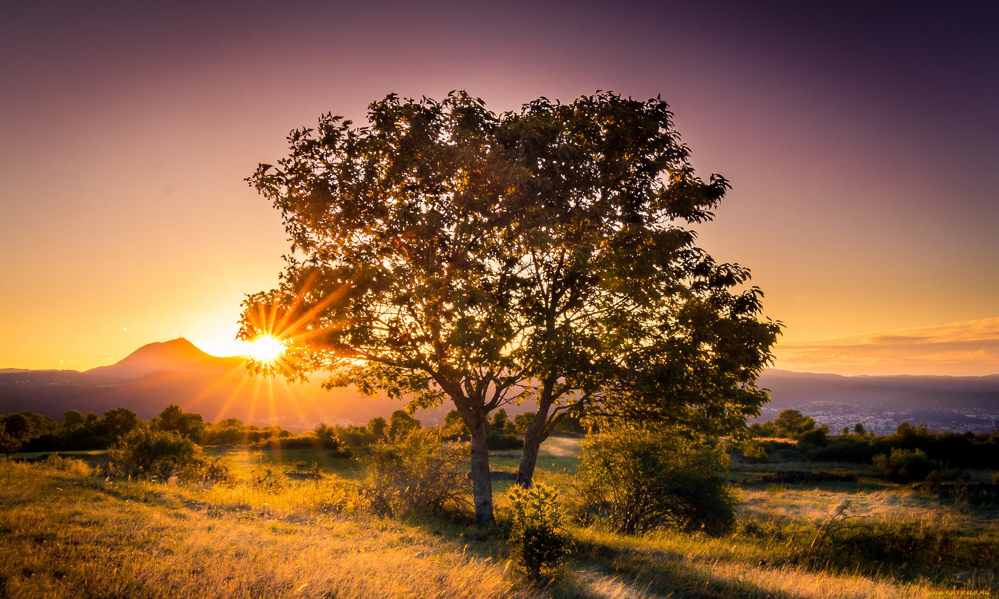 природа, восходы, закаты, простор