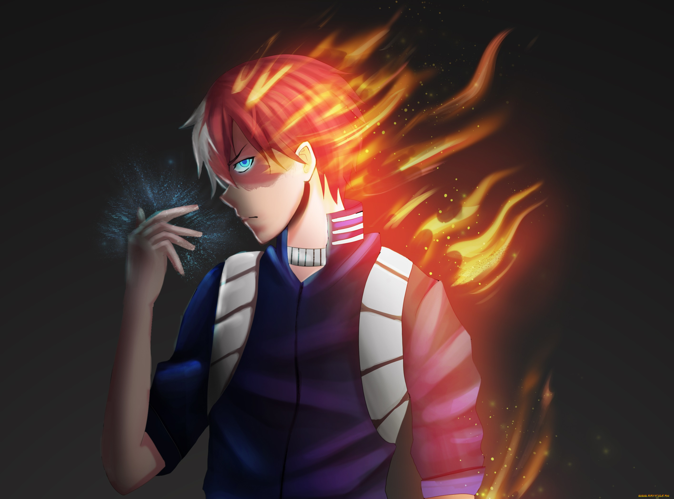 аниме, boku, no, hero, academia, парень