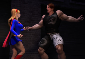 Картинка 3д+графика фантазия+ fantasy взгляд девушка фон