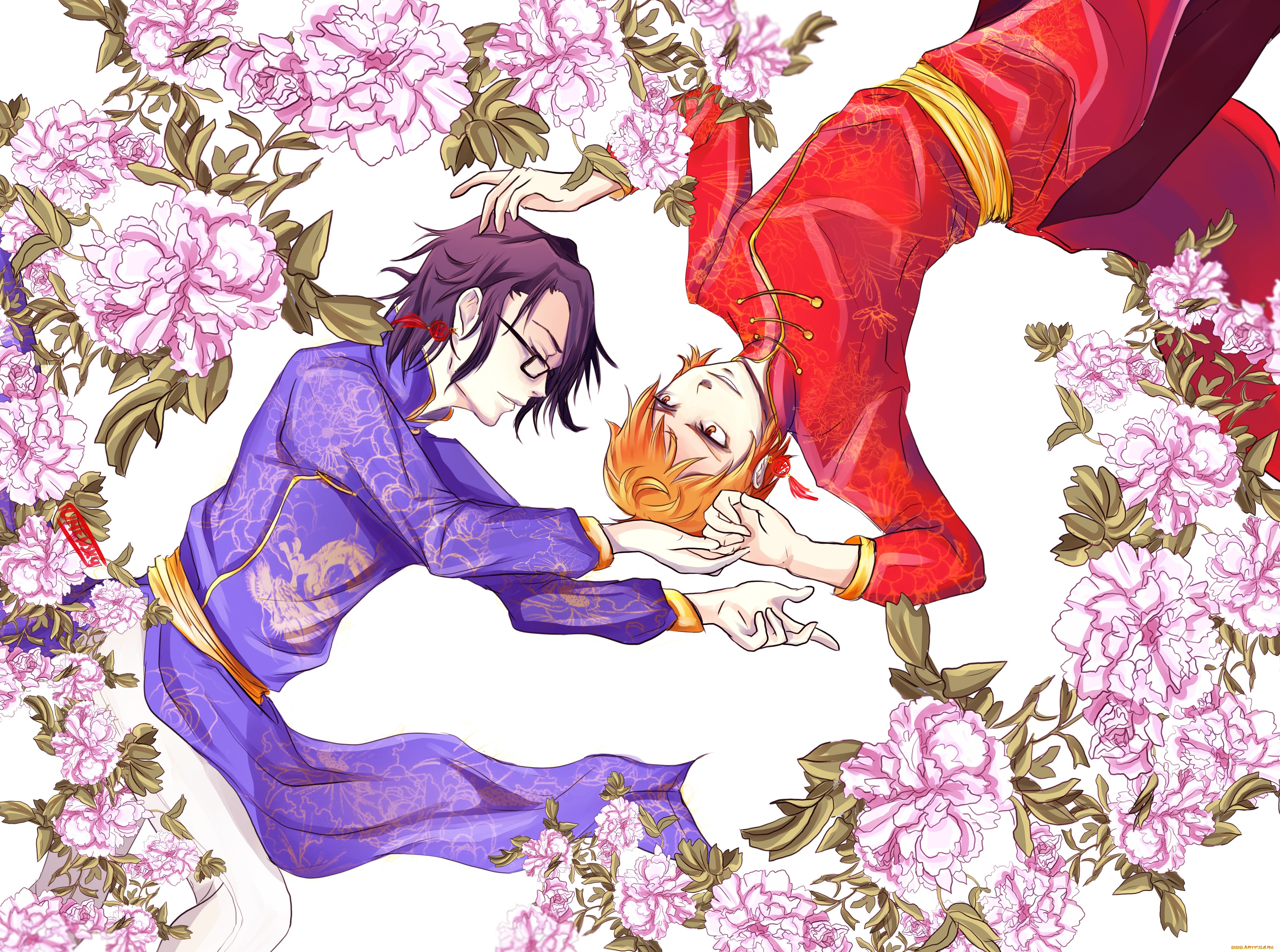 аниме, k, project, парни