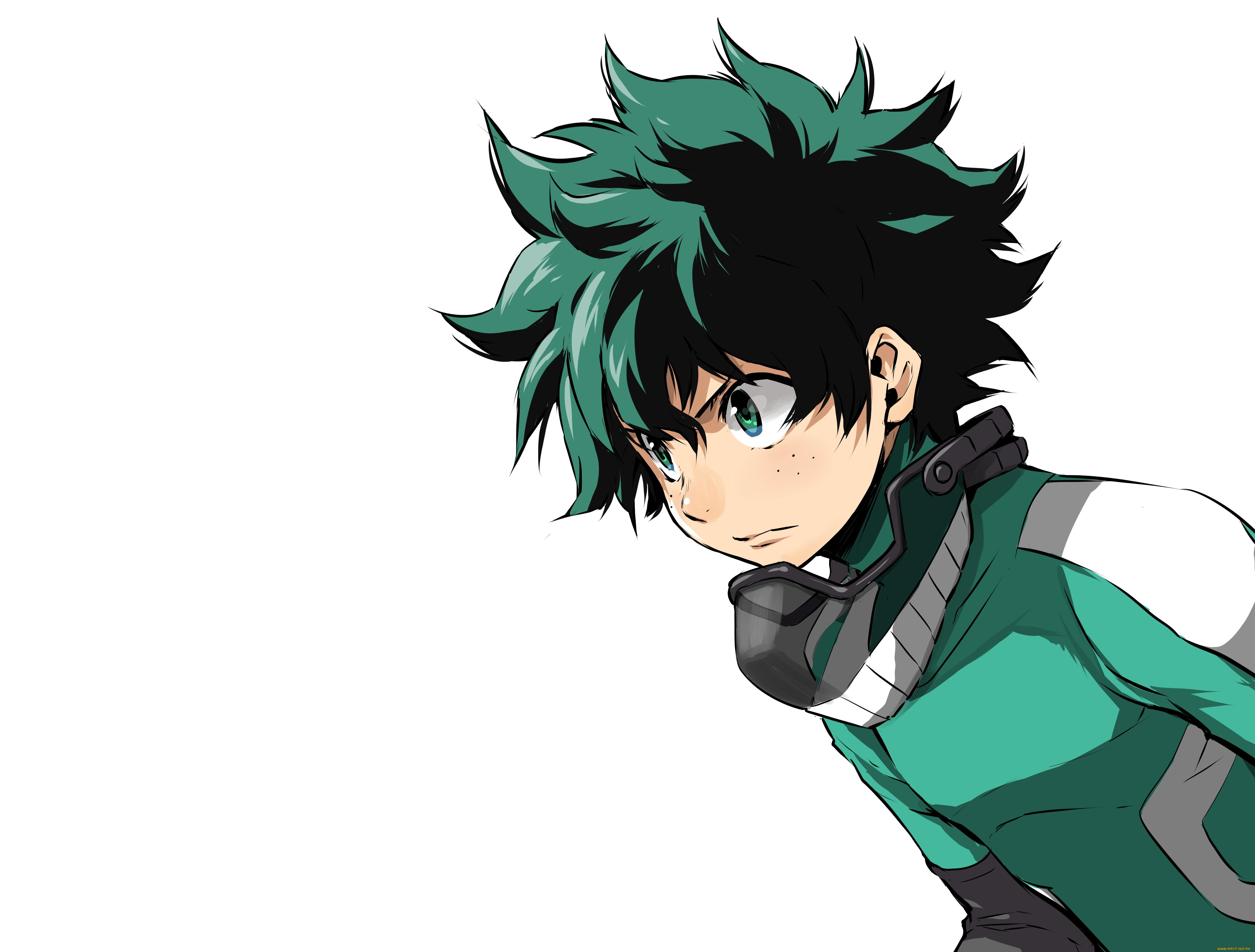 аниме, boku, no, hero, academia, изуку