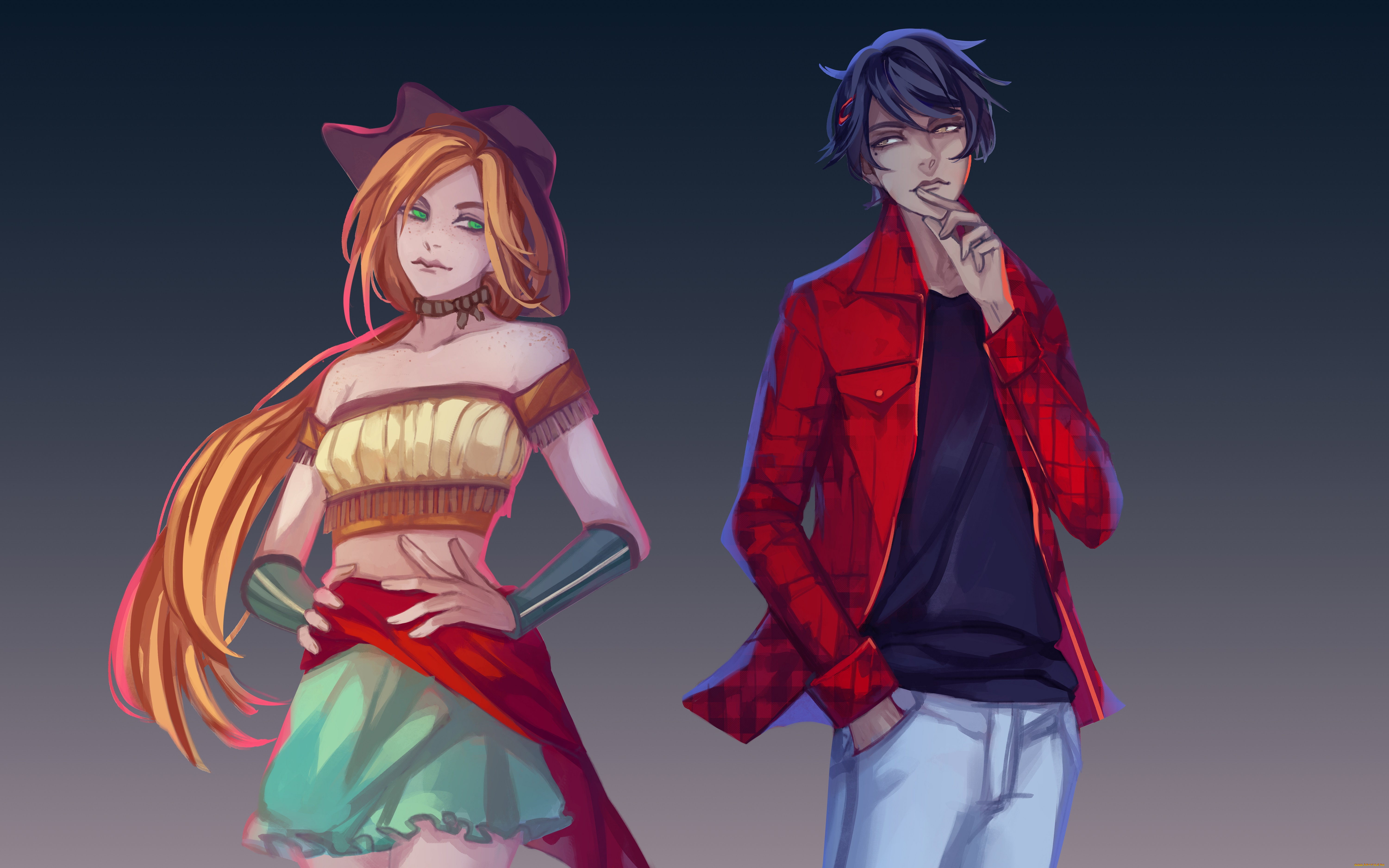 аниме, unknown, , другое, двое