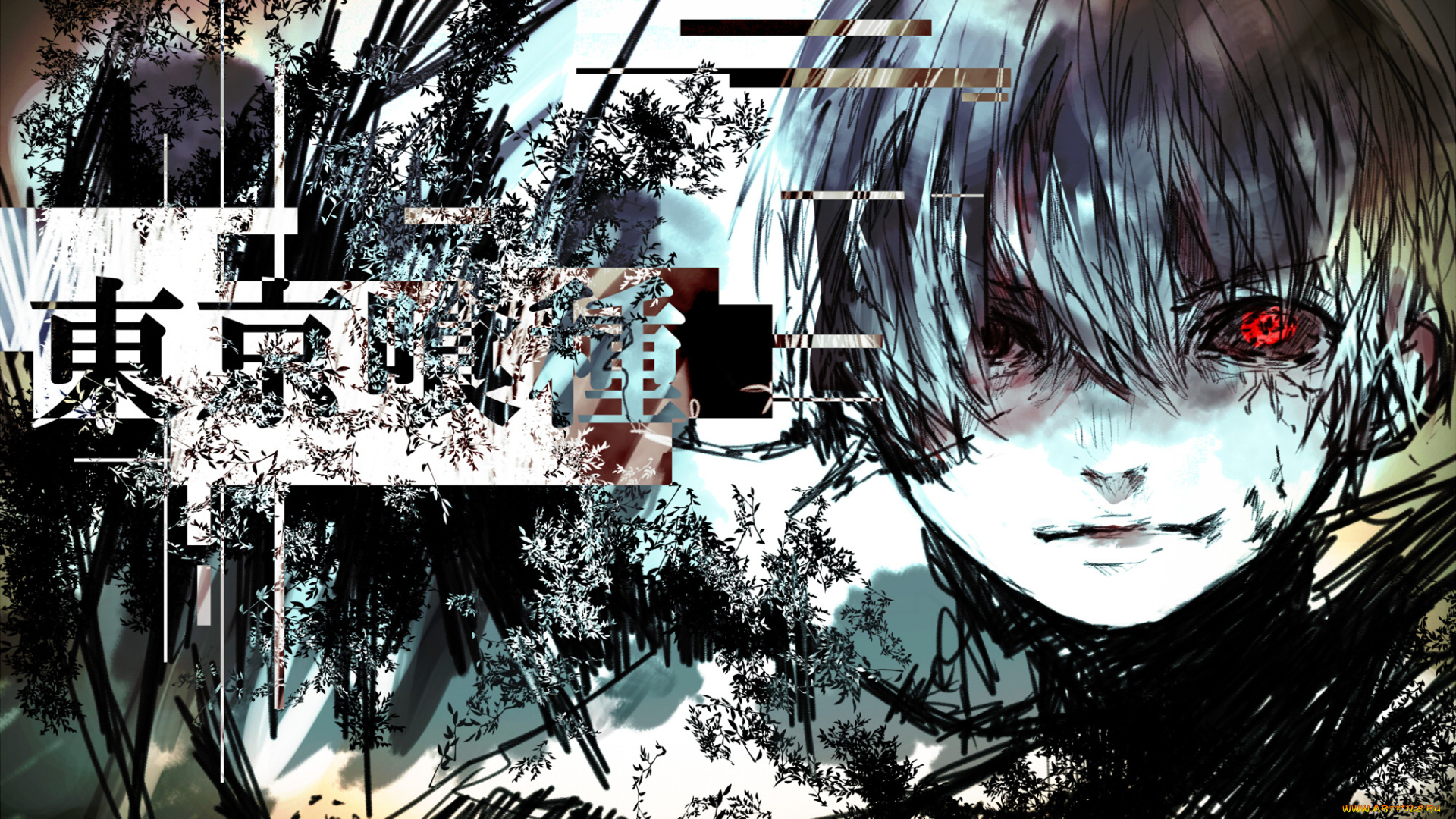 аниме, tokyo, ghoul, токийский, гуль