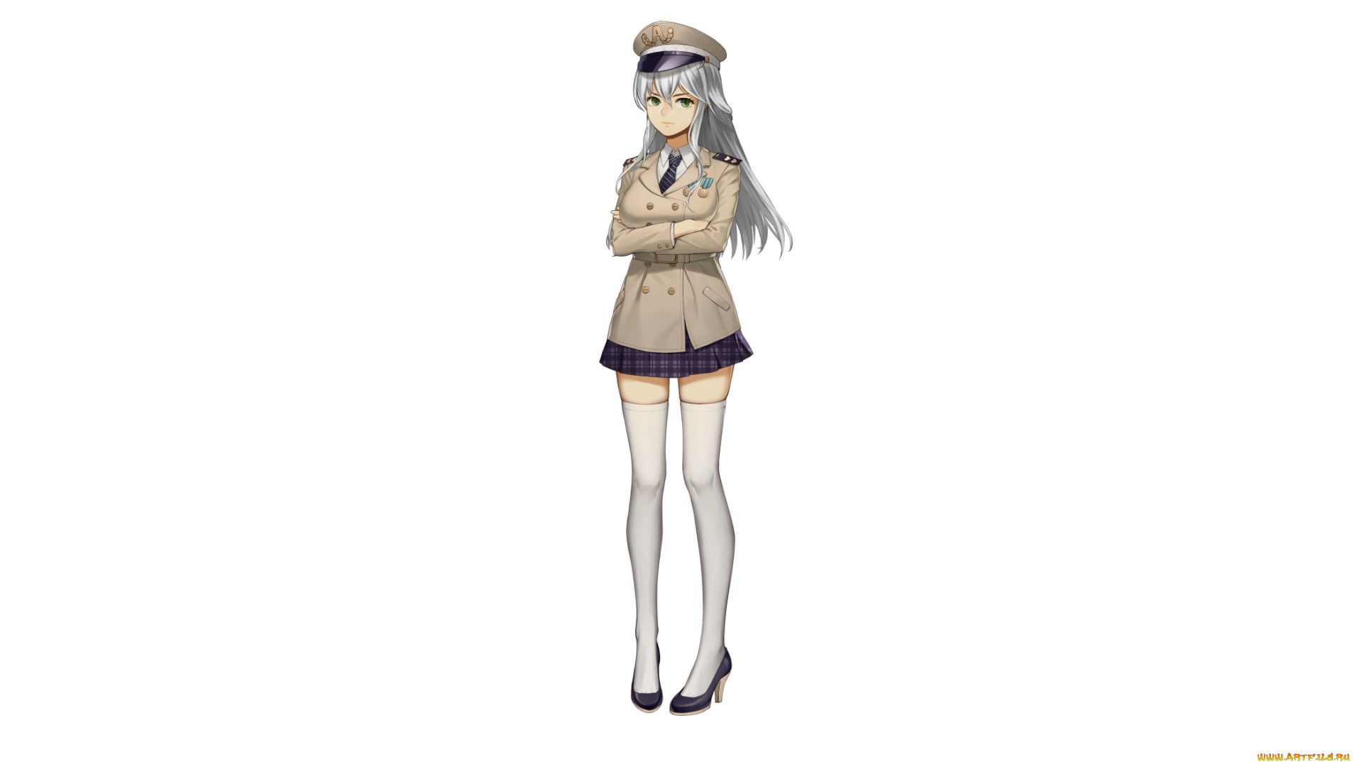 аниме, unknown, , другое, , фон, взгляд, девушка