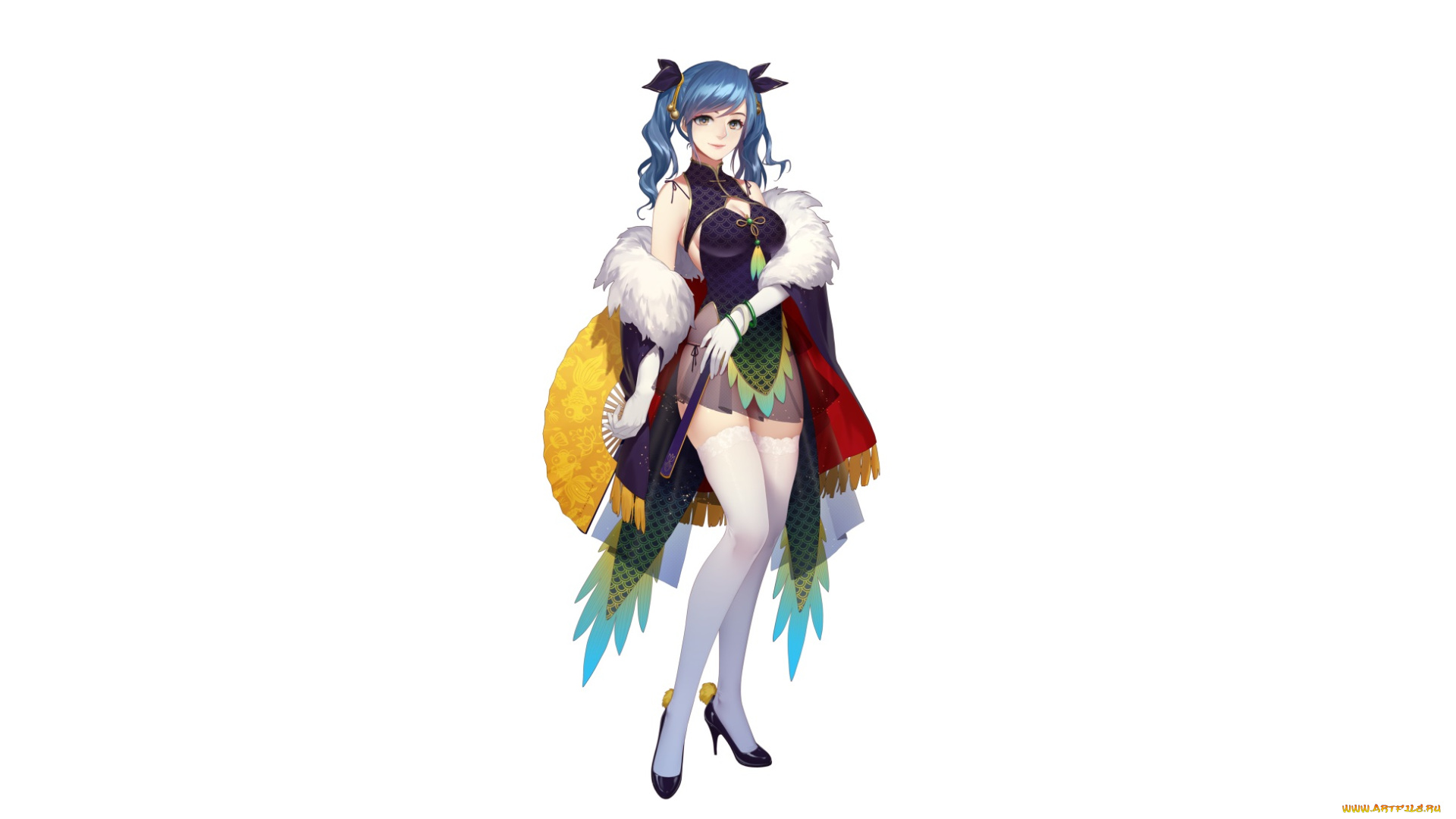 аниме, unknown, , другое, , фон, взгляд, девушка