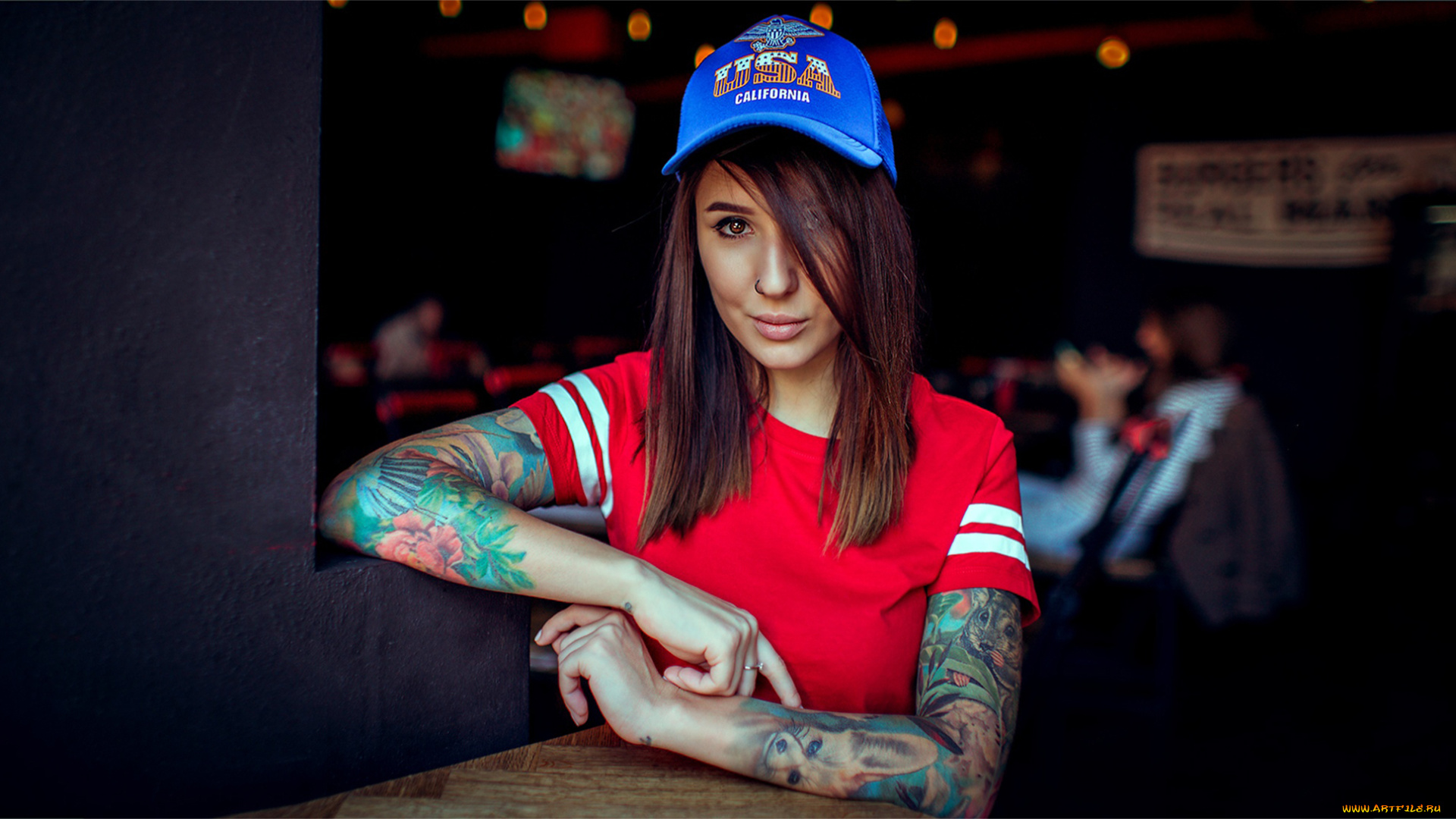 девушка, девушки, -unsort, , брюнетки, темноволосые, модель