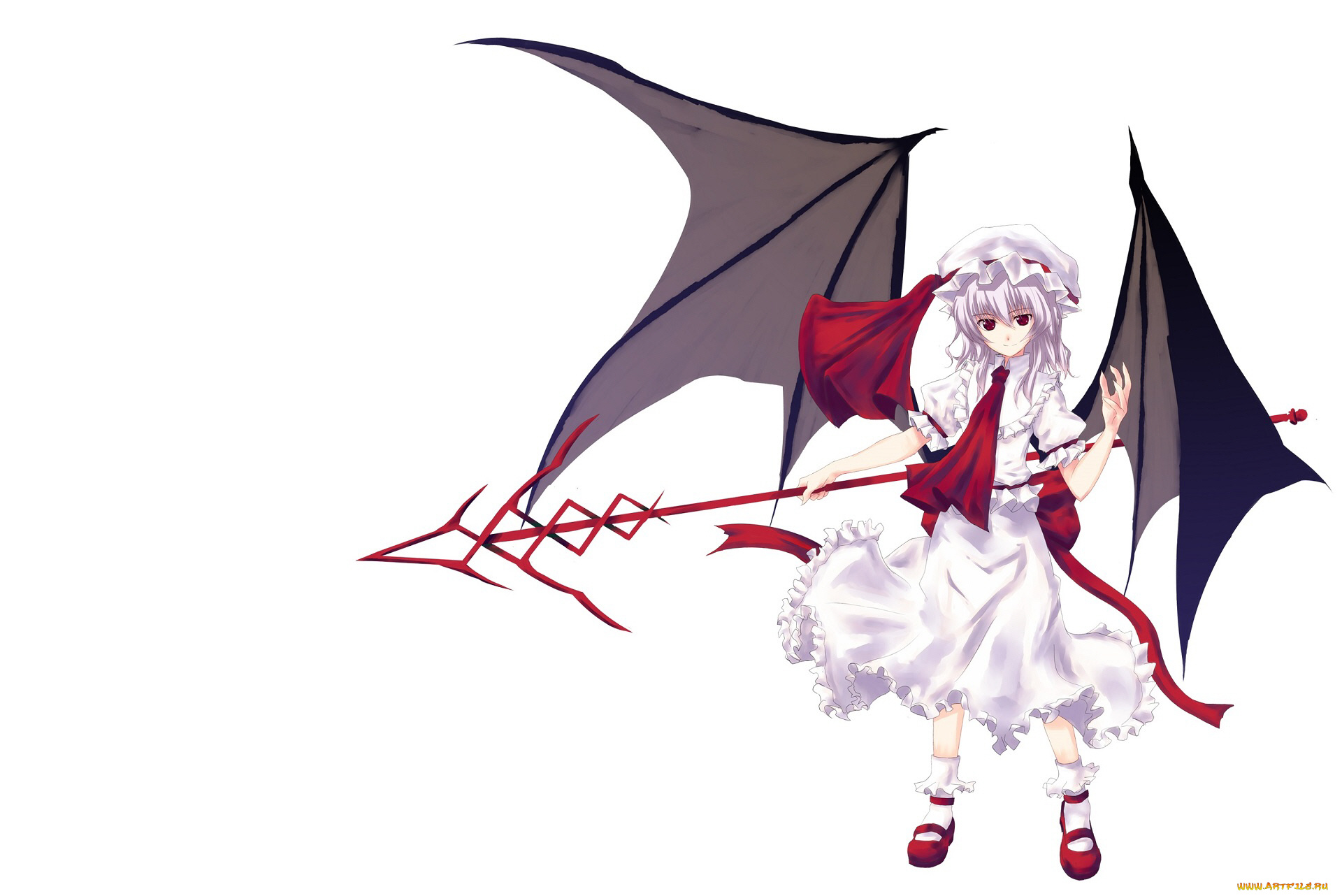 аниме, touhou, демон