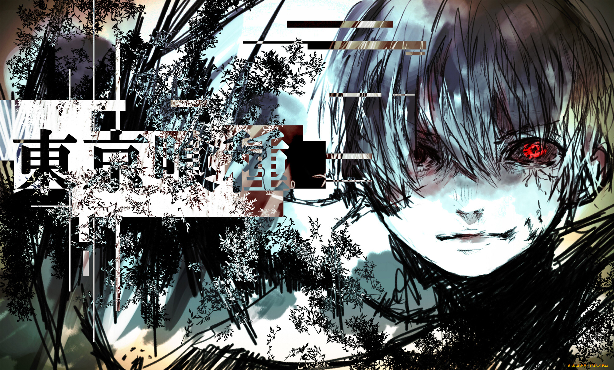 аниме, tokyo, ghoul, токийский, гуль