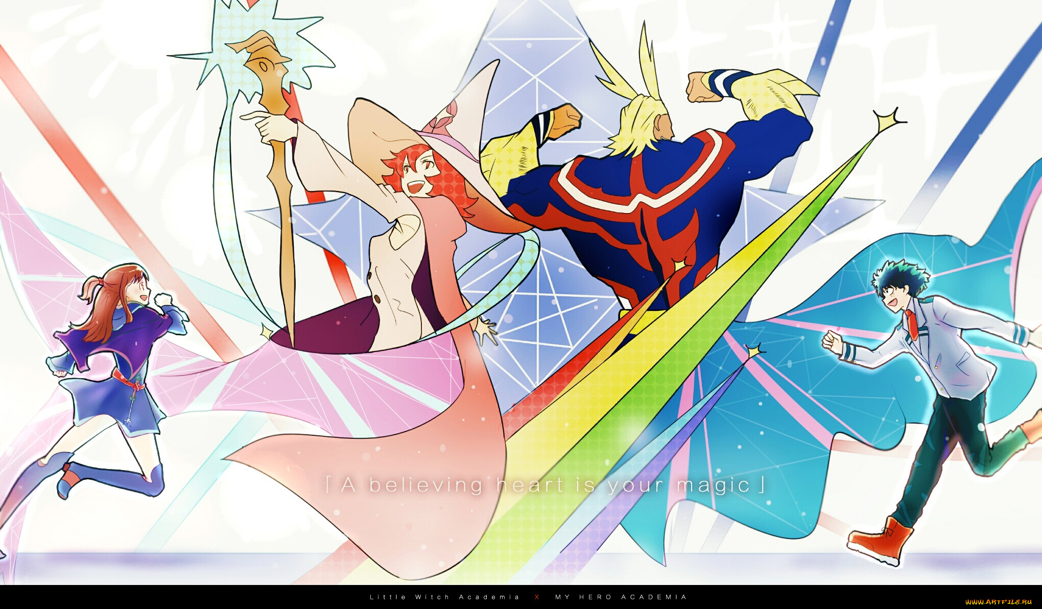 аниме, unknown, , другое, , кроссовер