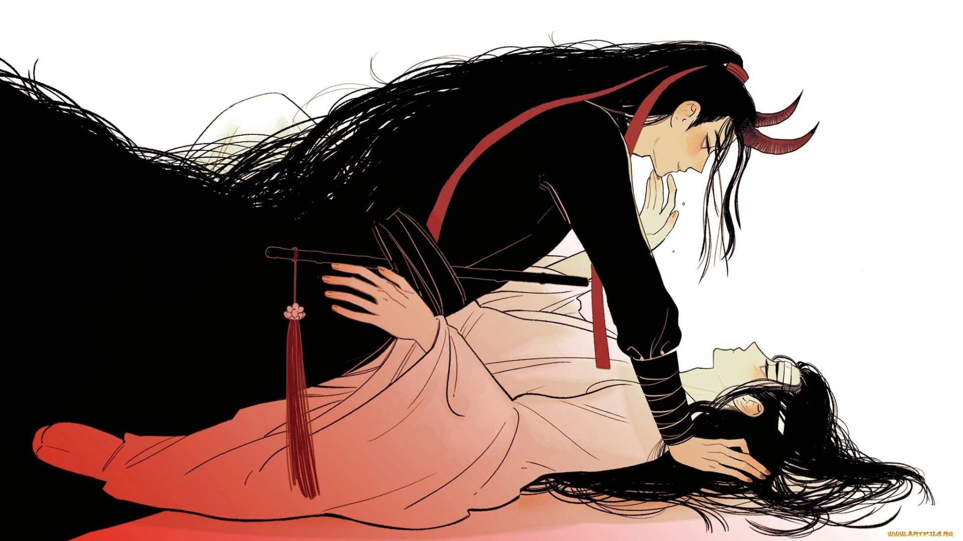 аниме, mo, dao, zu, shi, магистр, дьявольского, культа