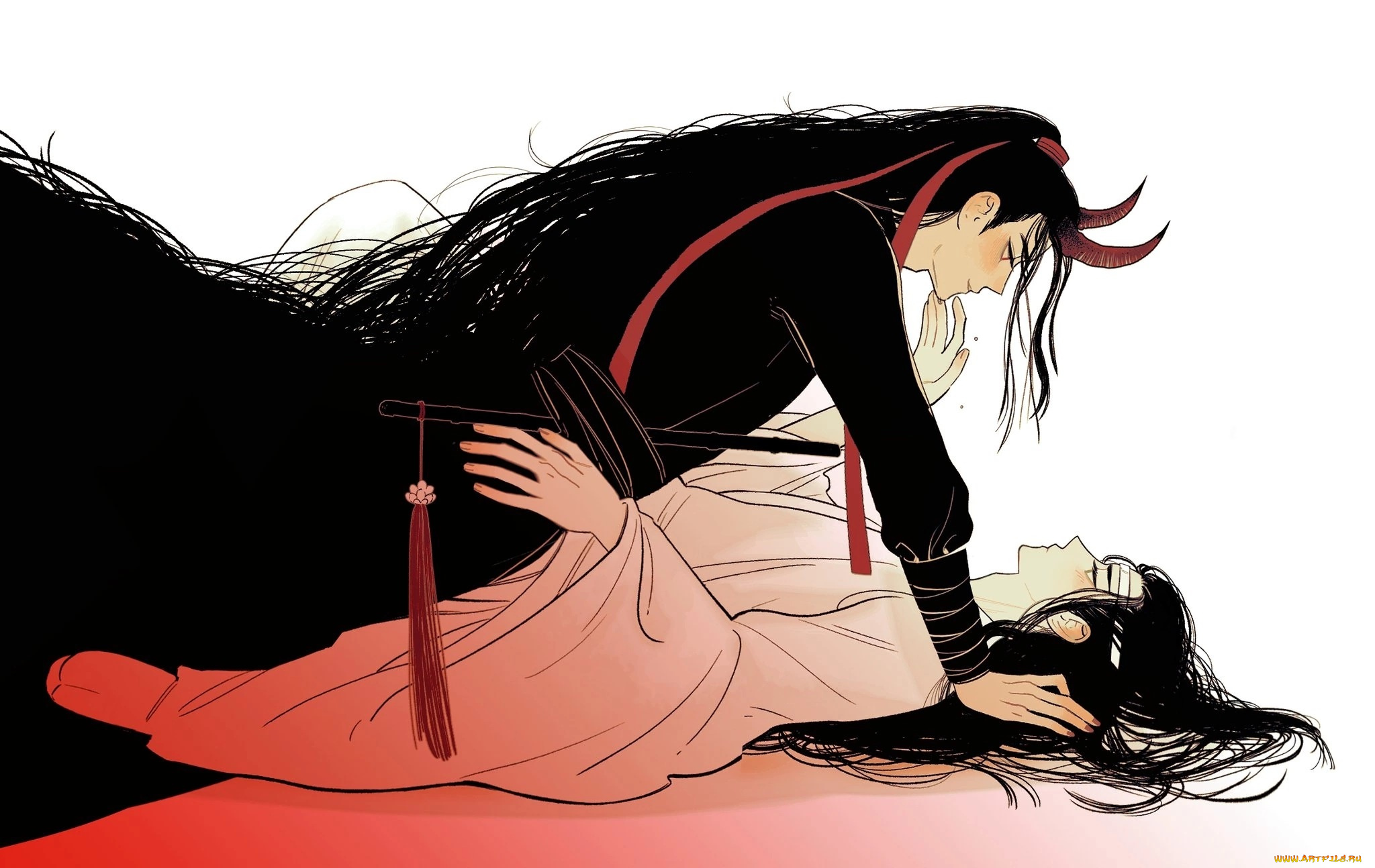 аниме, mo, dao, zu, shi, магистр, дьявольского, культа