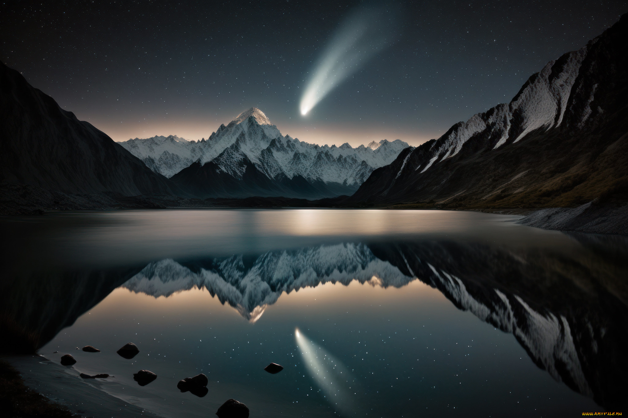 3д, графика, природа, , nature, пейзаж