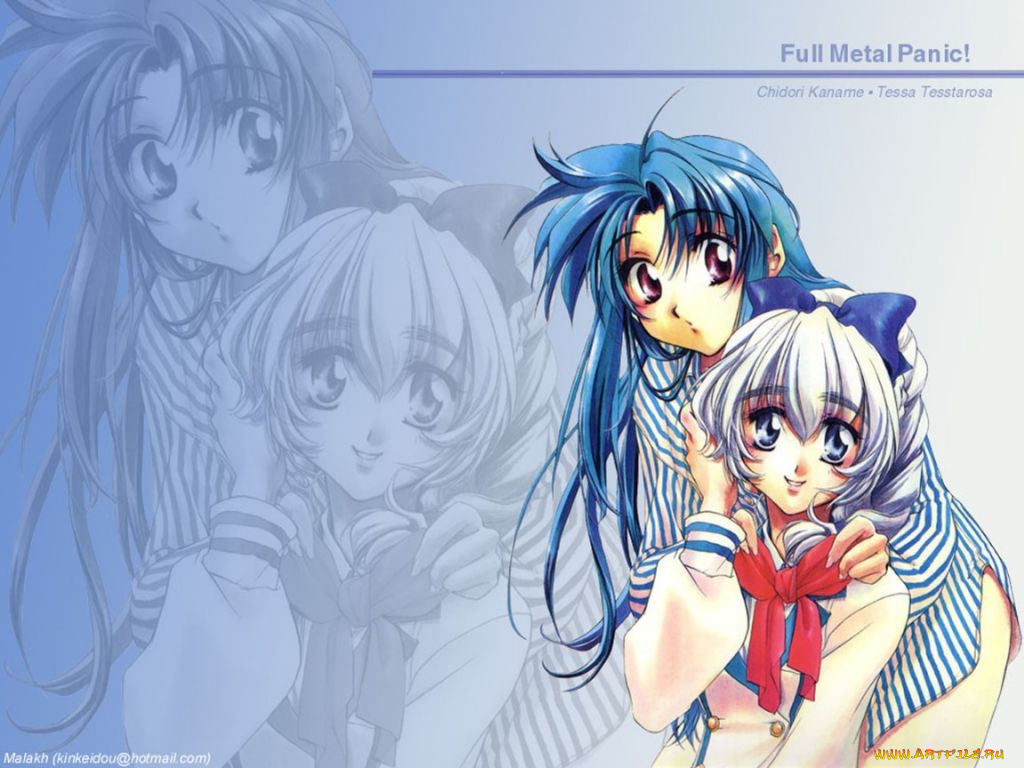 аниме, full, metal, panic