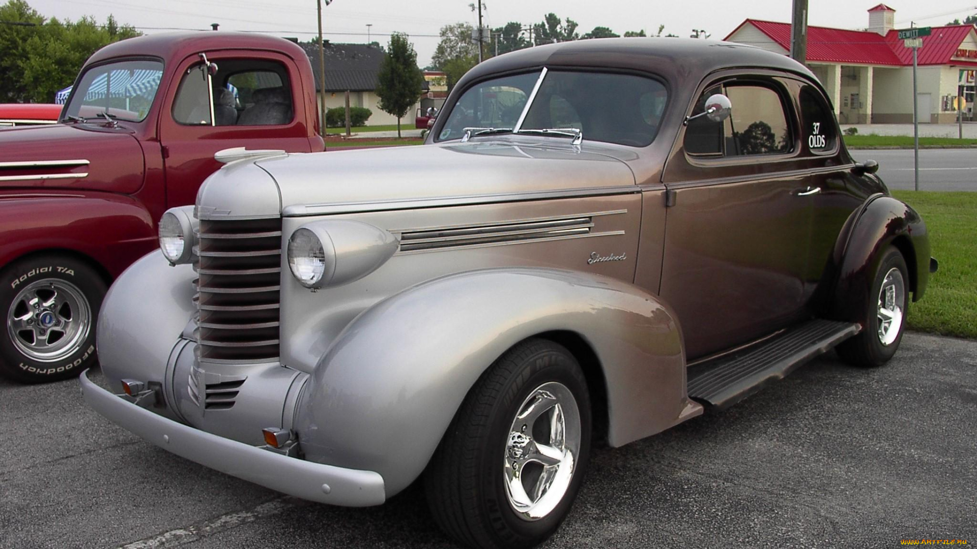 1937, oldsmobile, coupe, classic, автомобили, hotrod, dragster