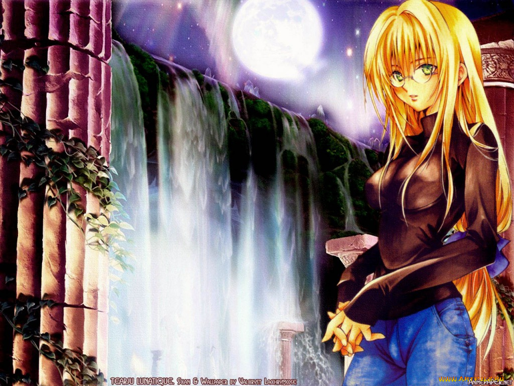 аниме, black, cat